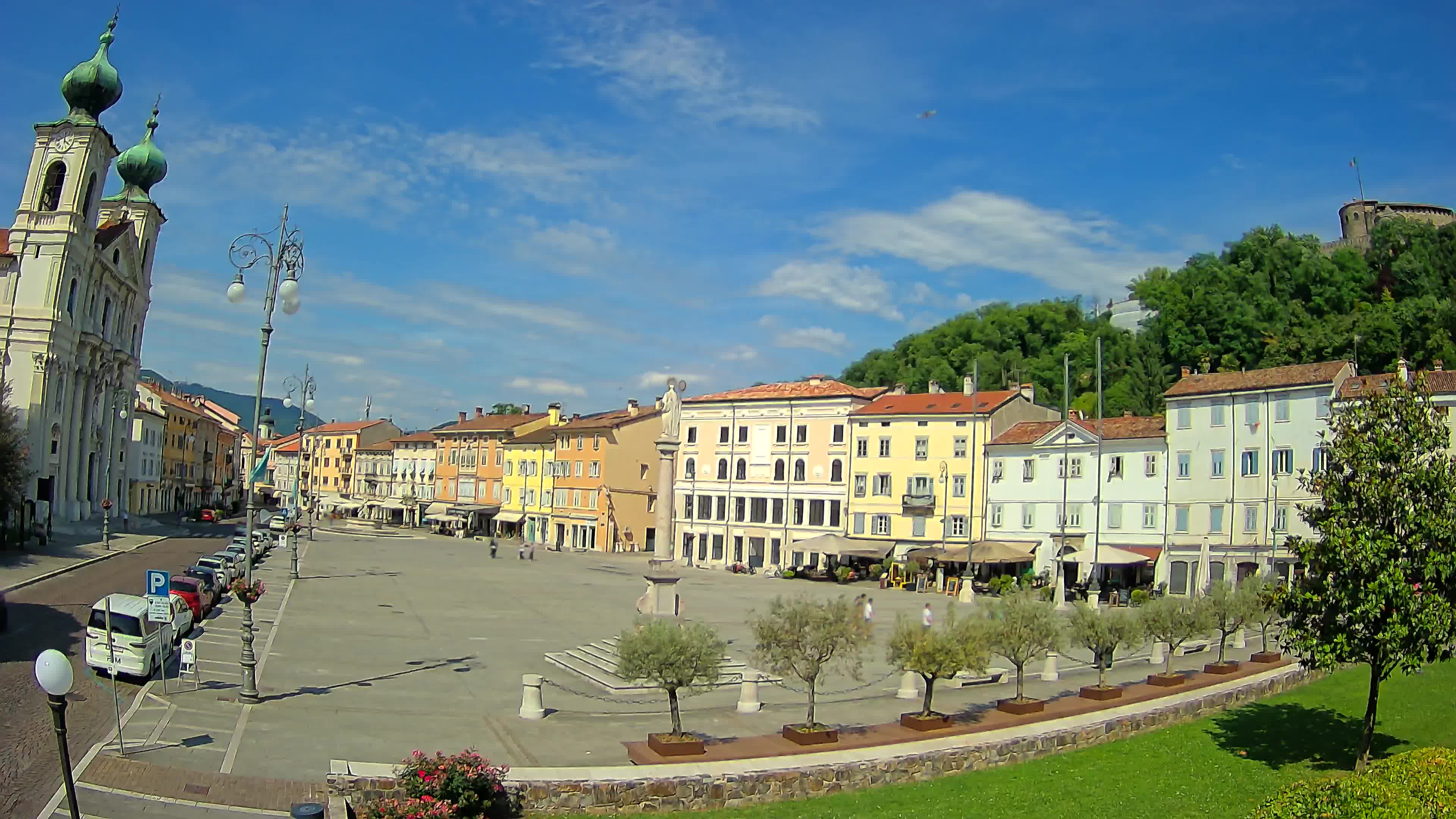 Webcam Gorizia Vittoria square – Church of st. Ignazio