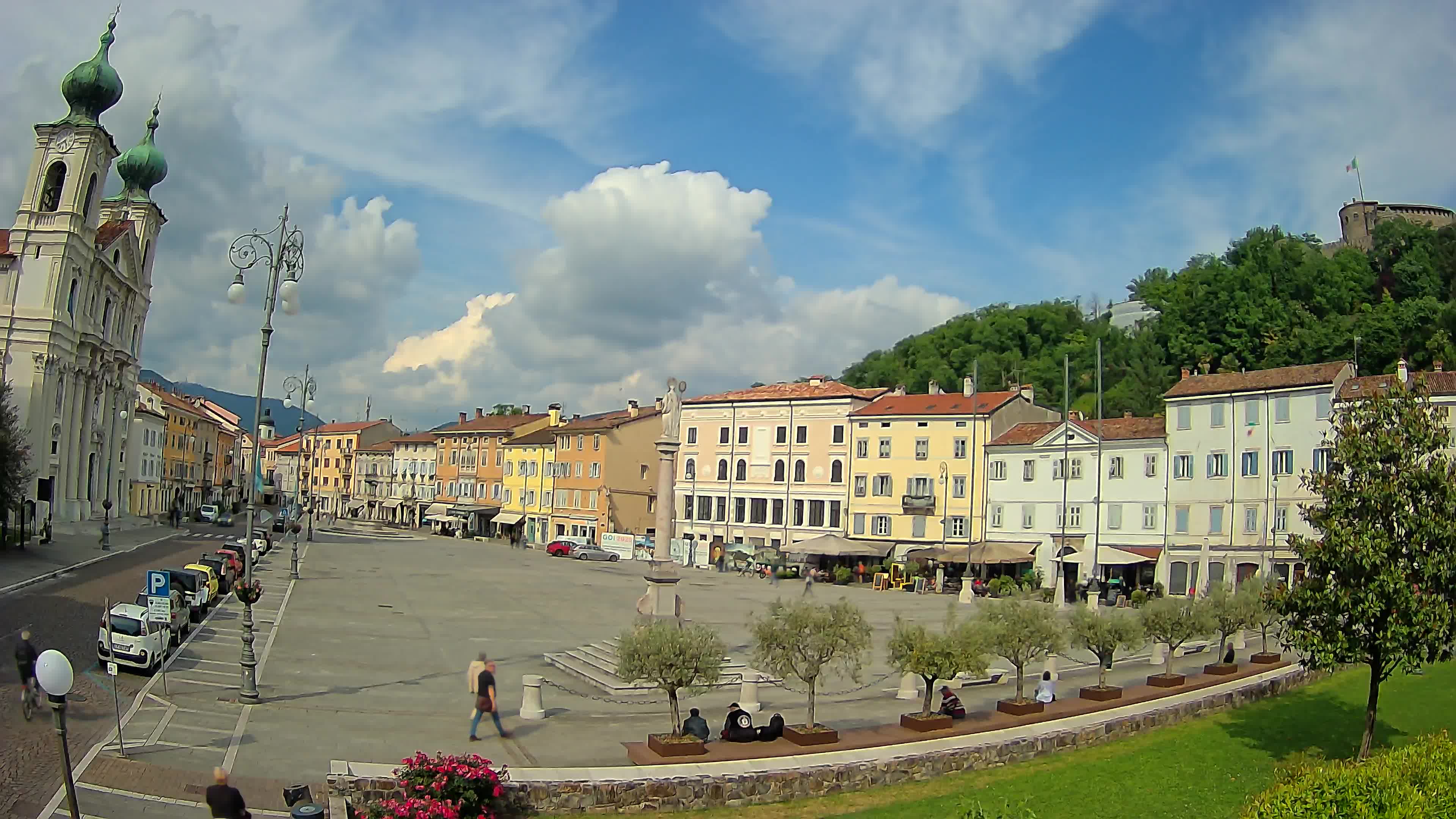 Webcam Gorizia Vittoria square – Church of st. Ignazio