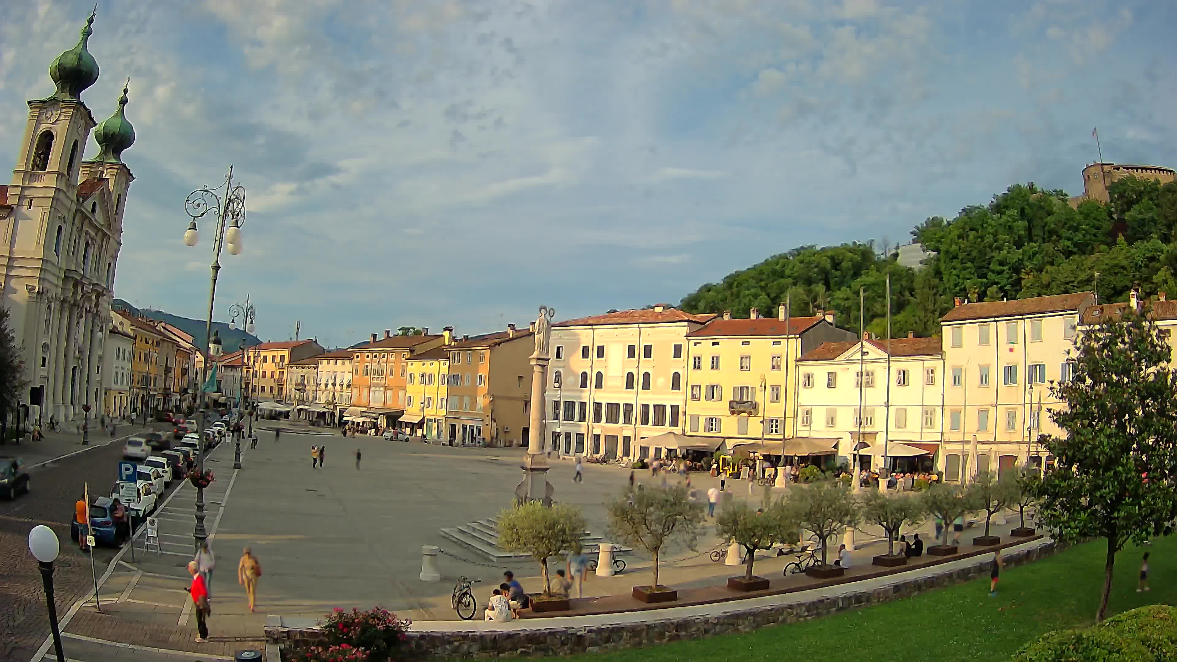 Webcam Gorizia Vittoria square – Church of st. Ignazio