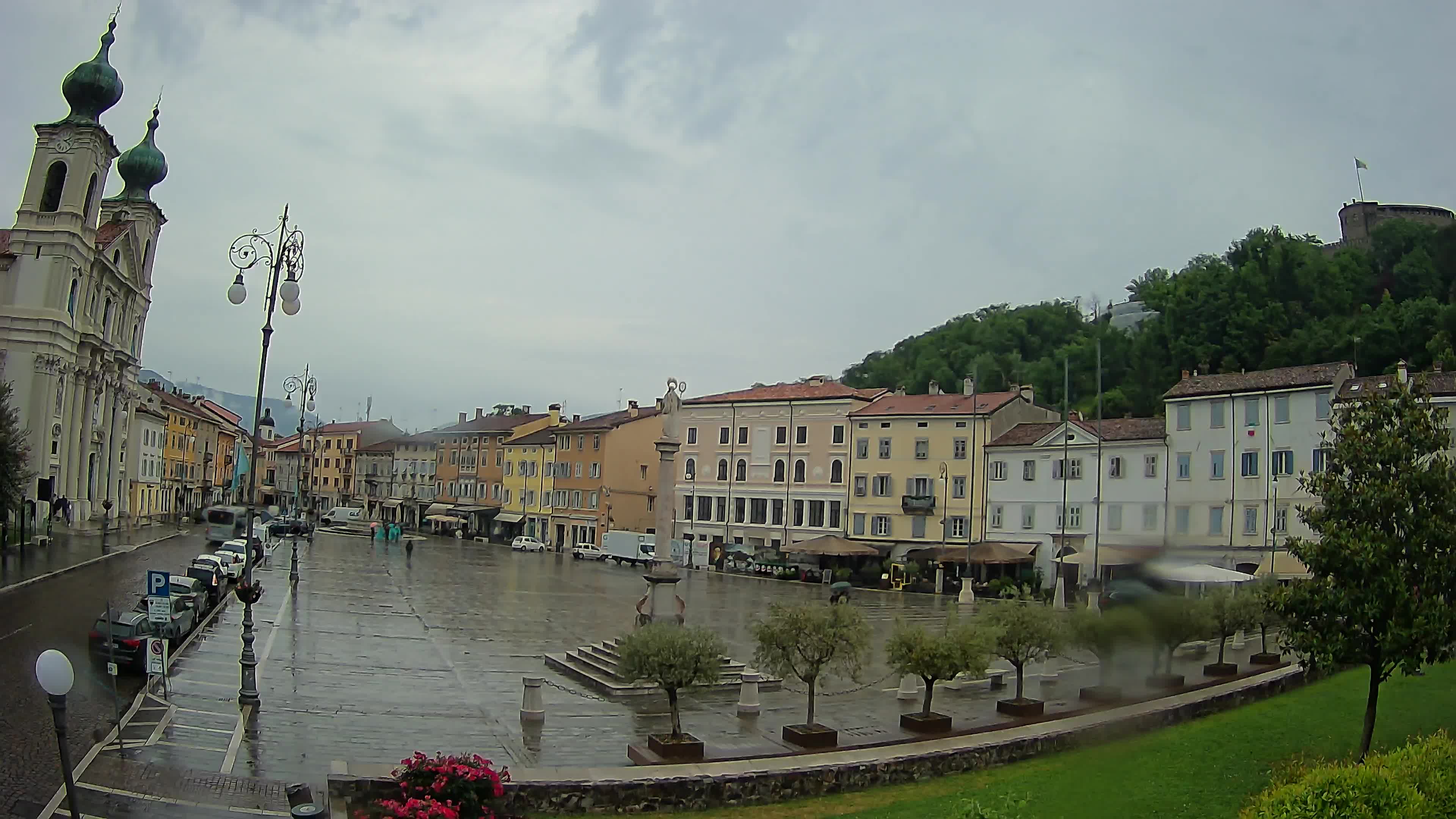 Webcam Gorizia Vittoria square – Church of st. Ignazio