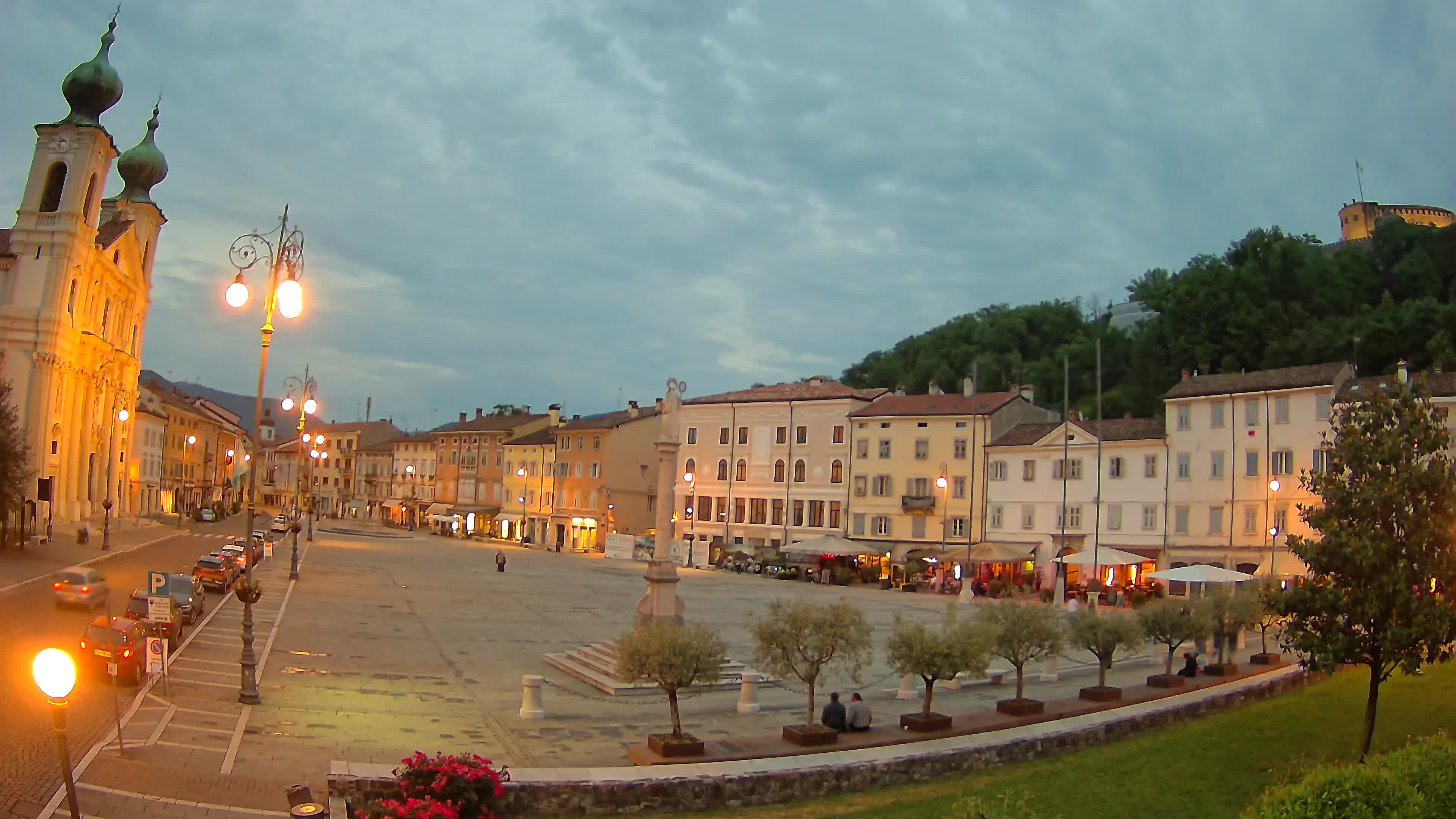 Webcam Gorizia Vittoria square – Church of st. Ignazio