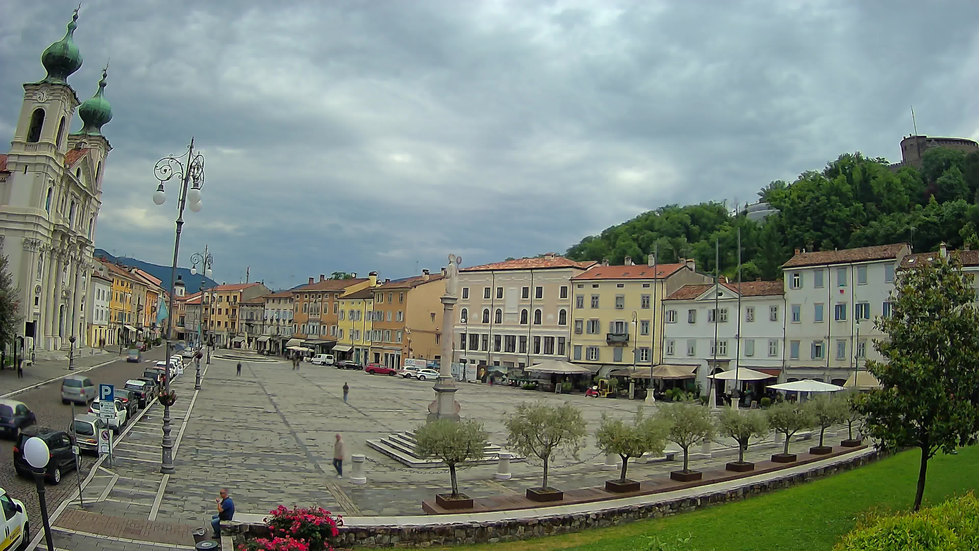 Webcam Gorizia Vittoria square – Church of st. Ignazio