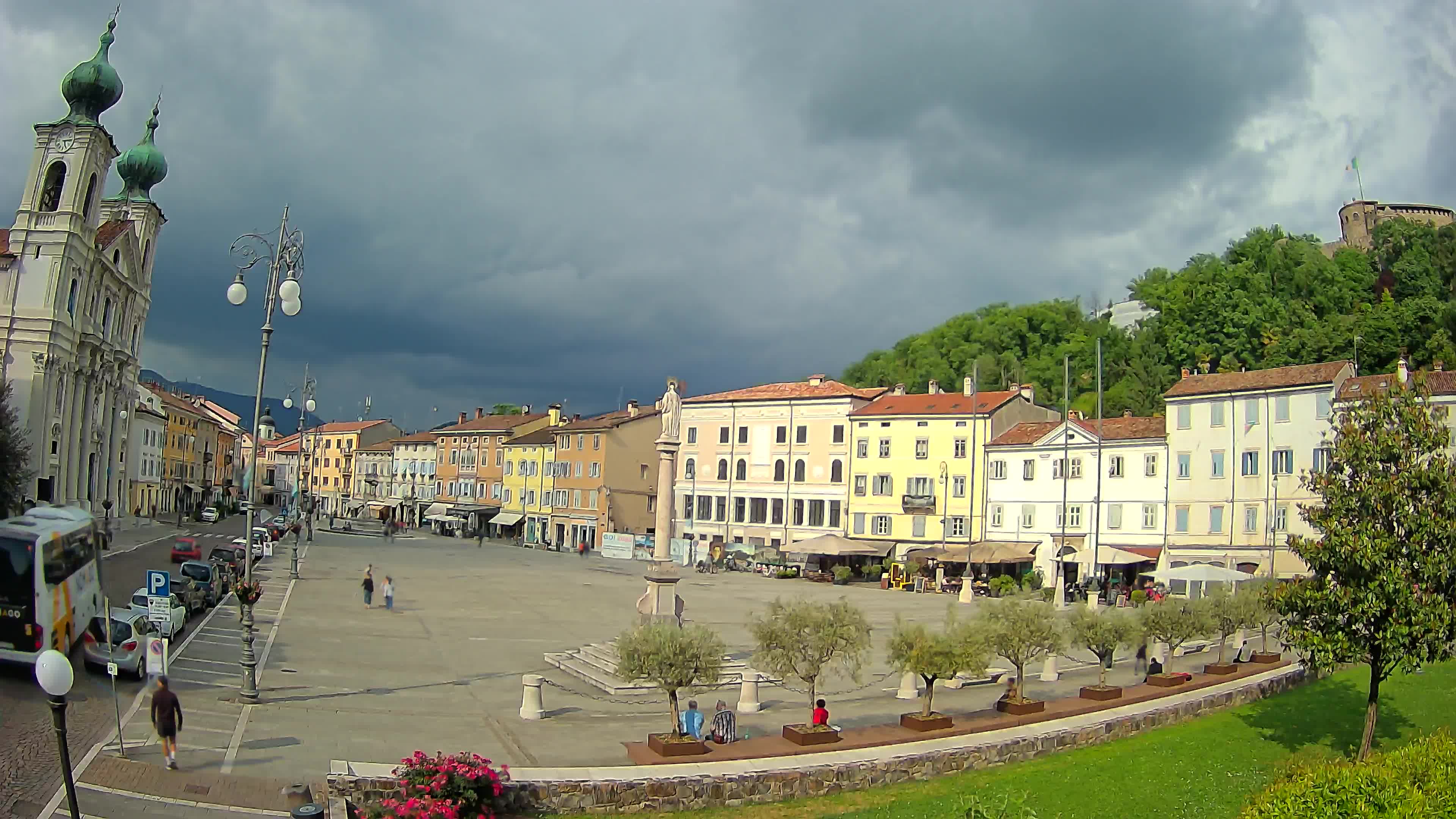 Webcam Gorizia Vittoria square – Church of st. Ignazio