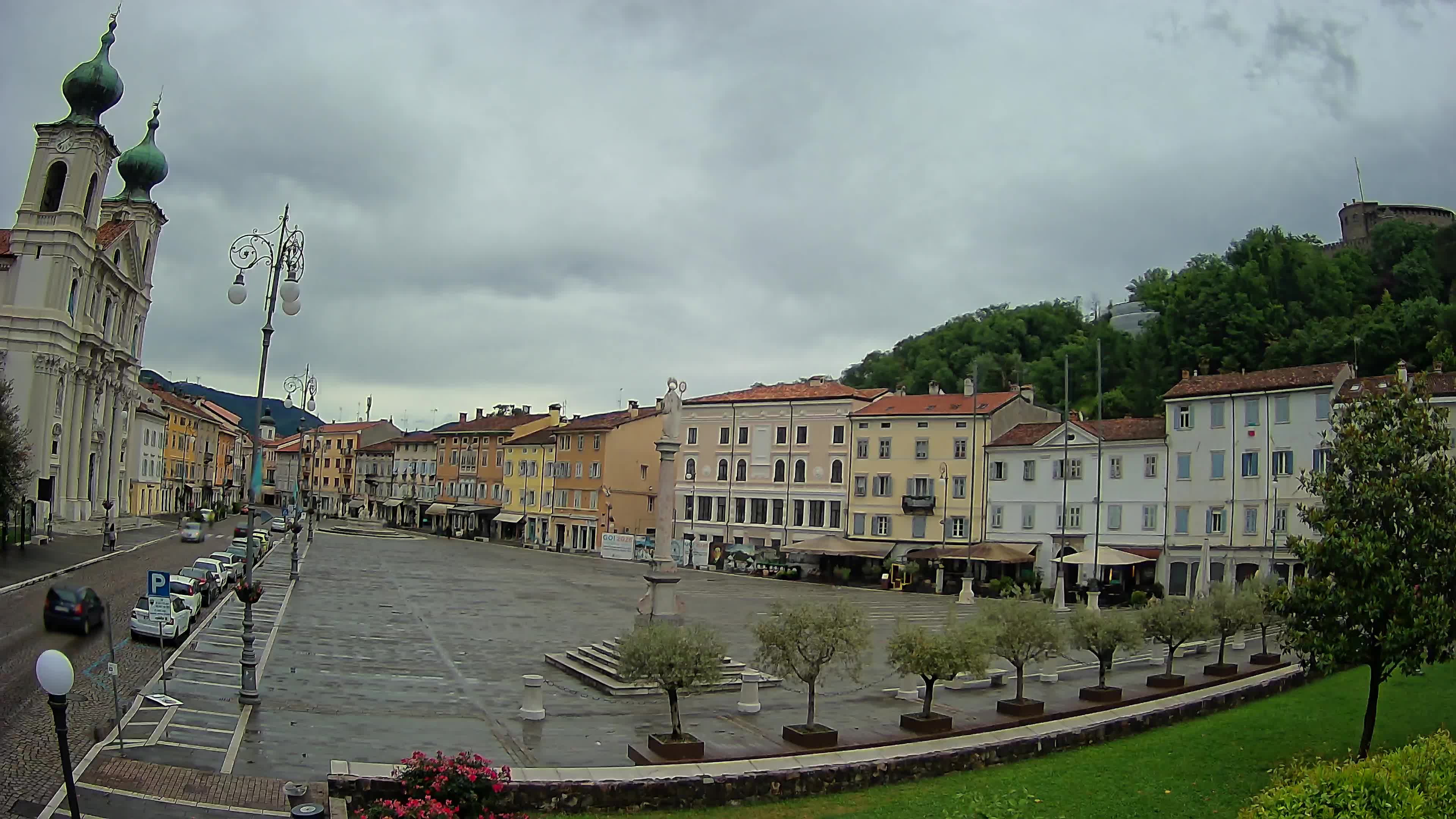 Gorizia – Place Vittoria – église st. Ignazio