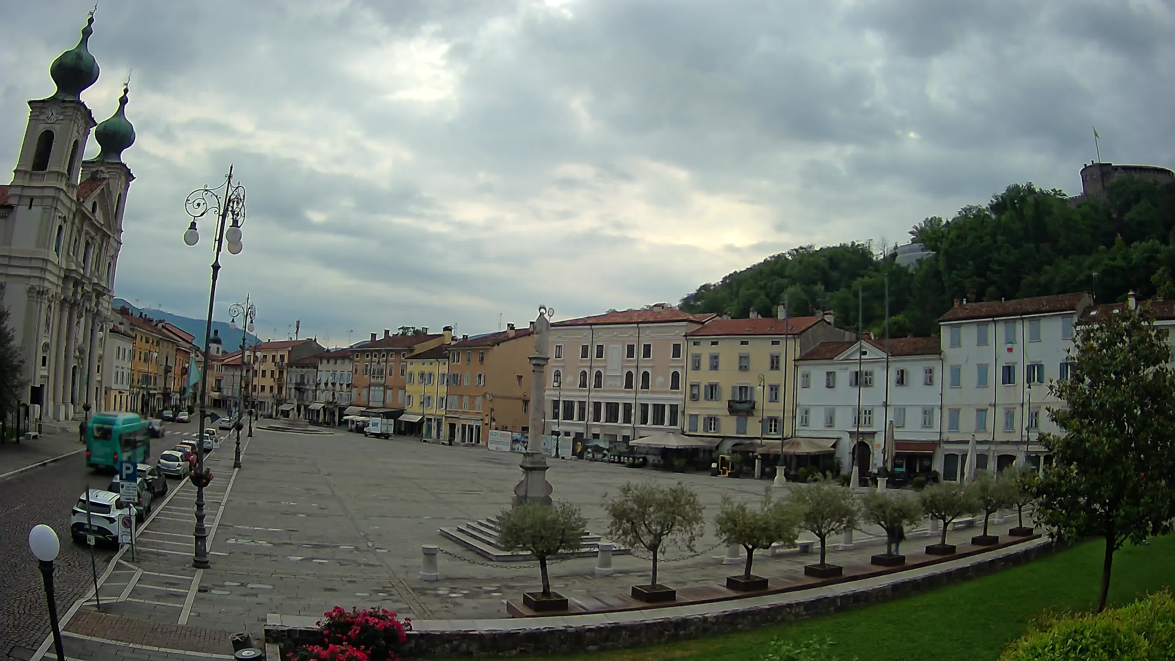 Webcam Gorizia Vittoria square – Church of st. Ignazio