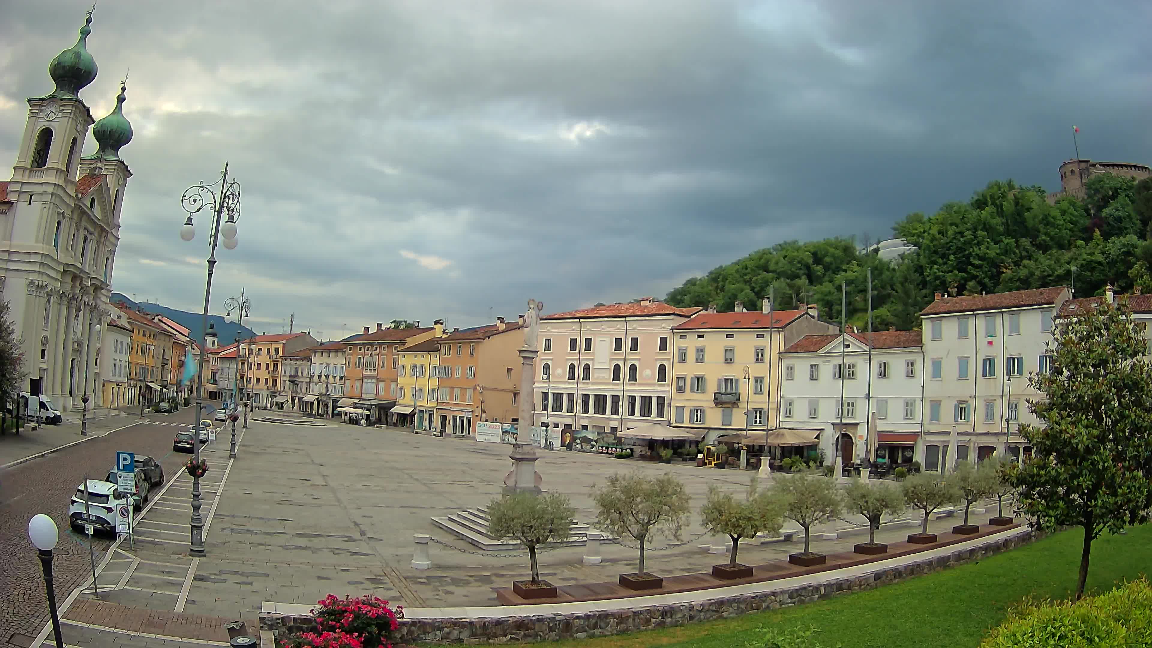 Webcam Gorizia Vittoria square – Church of st. Ignazio