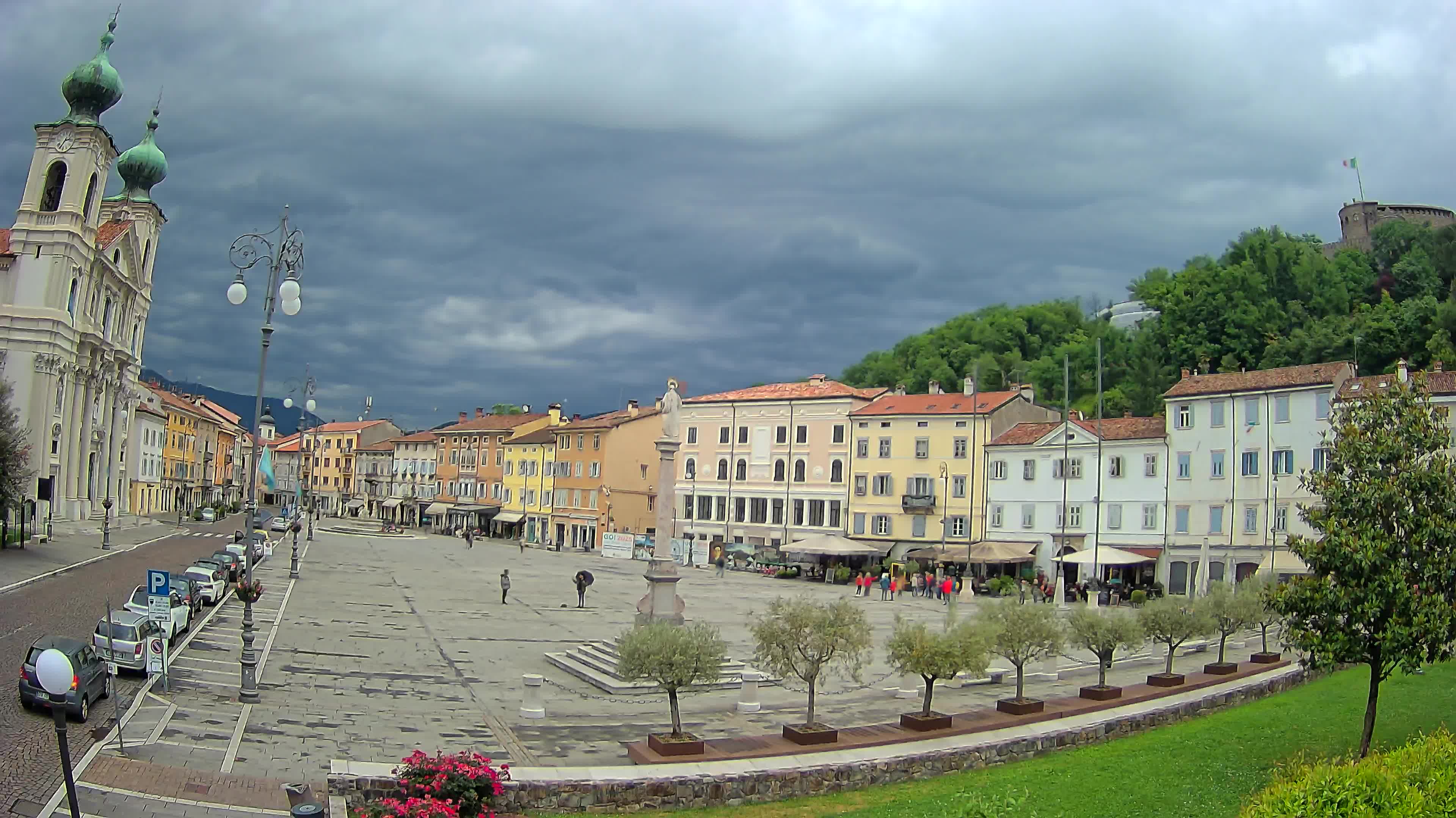 Webcam Gorizia Vittoria square – Church of st. Ignazio