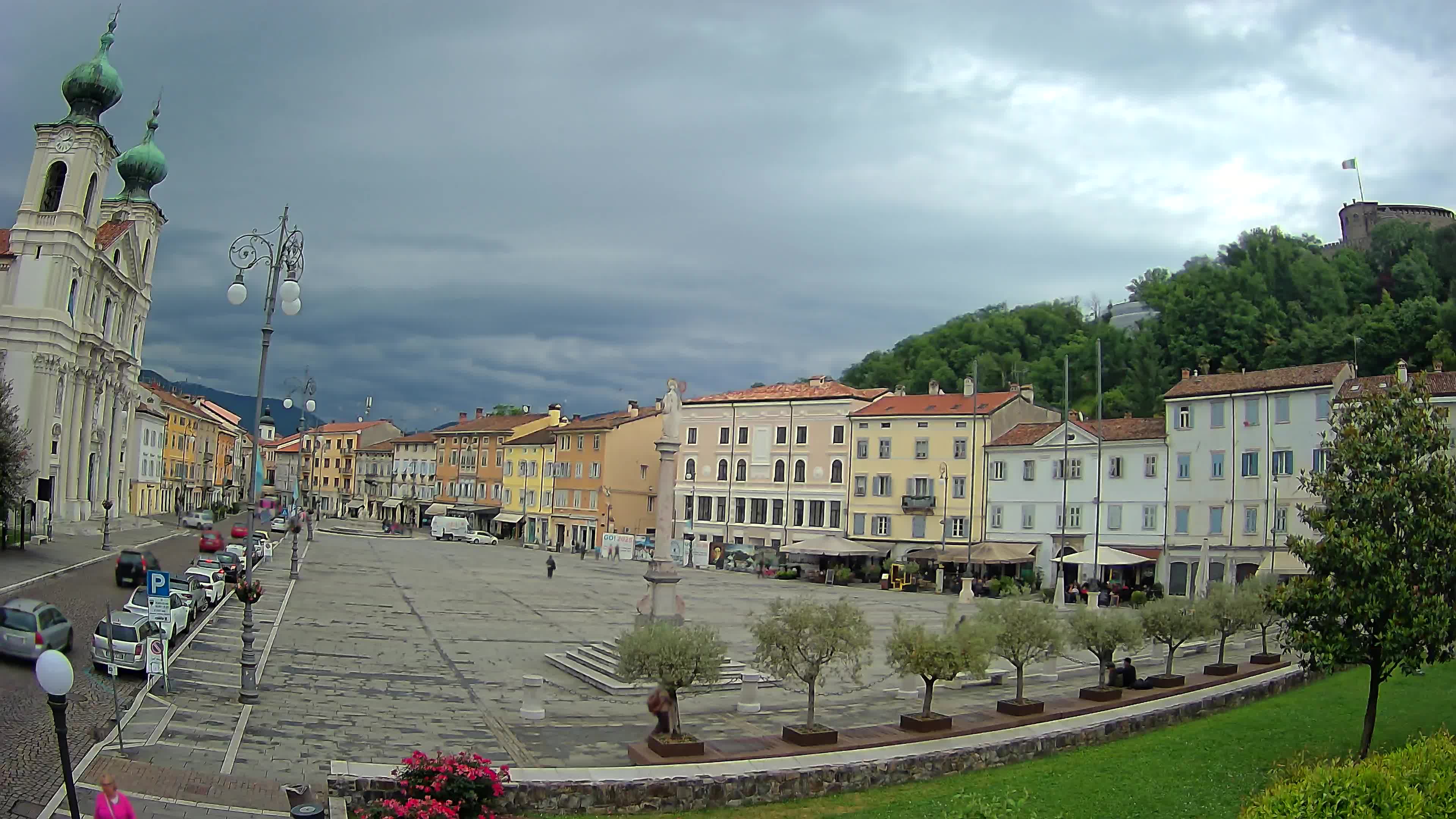Webcam Gorizia Vittoria square – Church of st. Ignazio