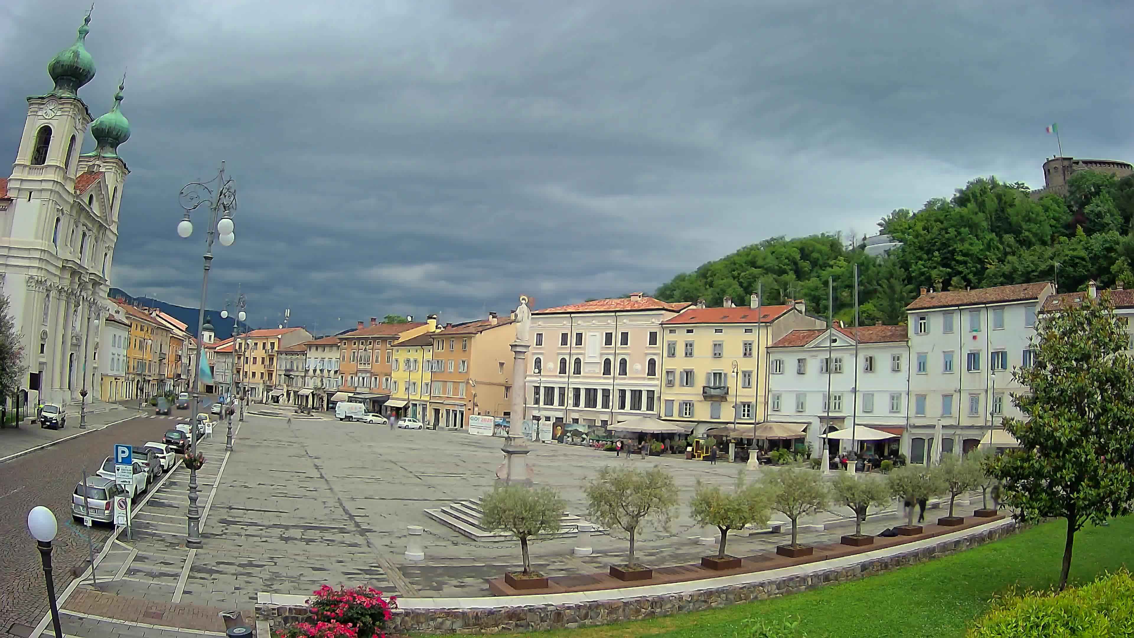 Webcam Gorizia Vittoria square – Church of st. Ignazio