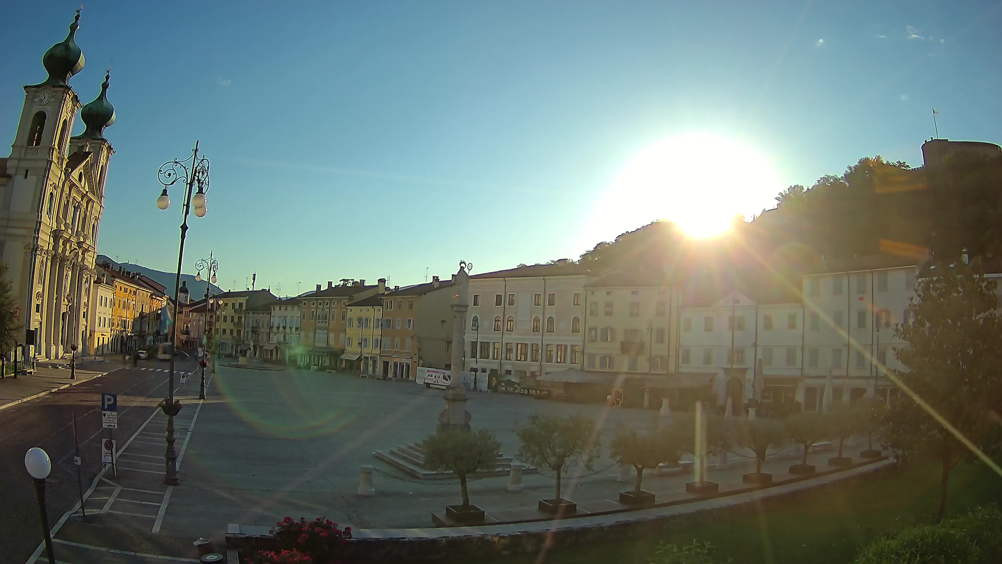 Webcam Gorizia Vittoria square – Church of st. Ignazio