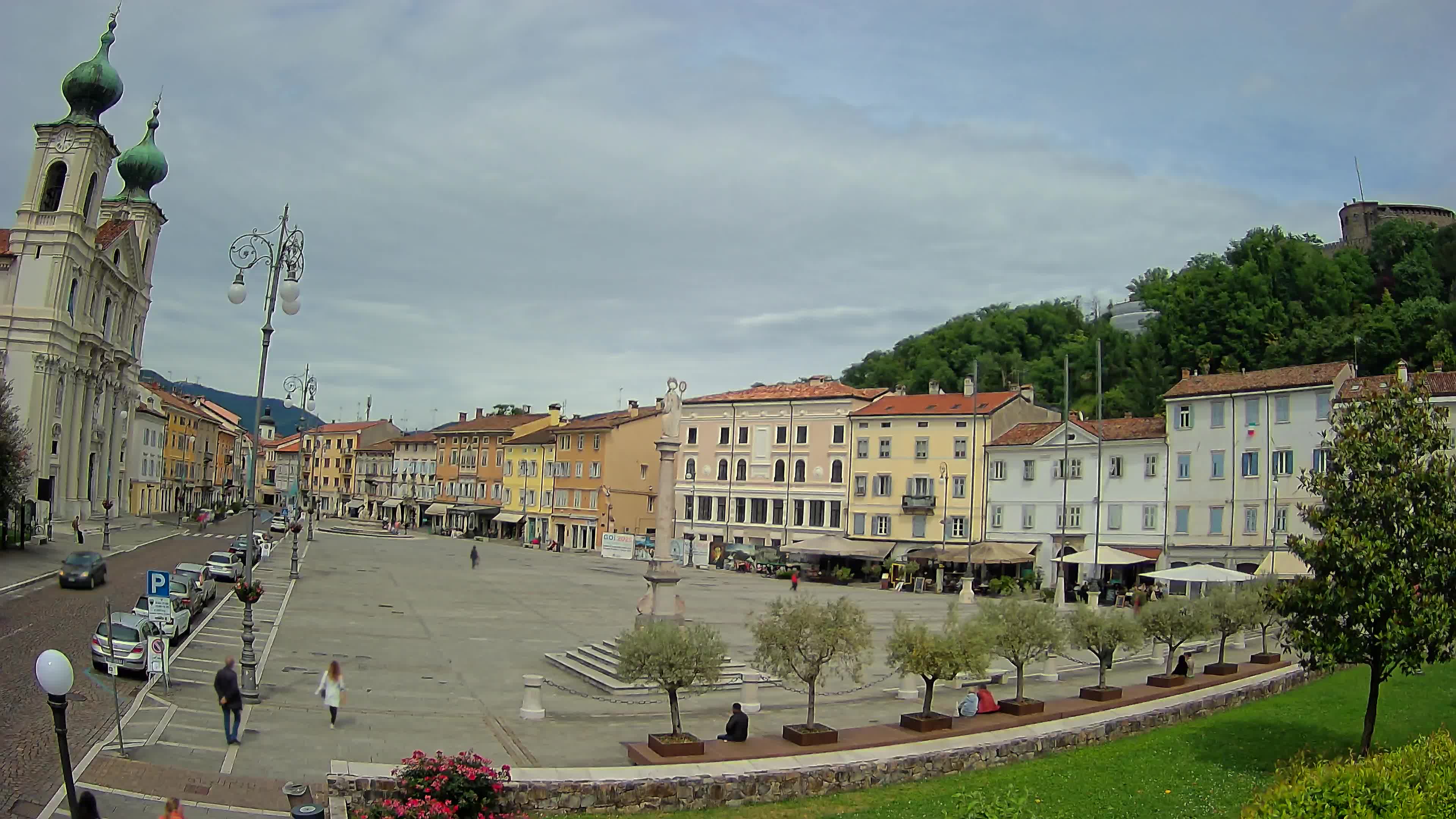 Webcam Gorizia Vittoria square – Church of st. Ignazio