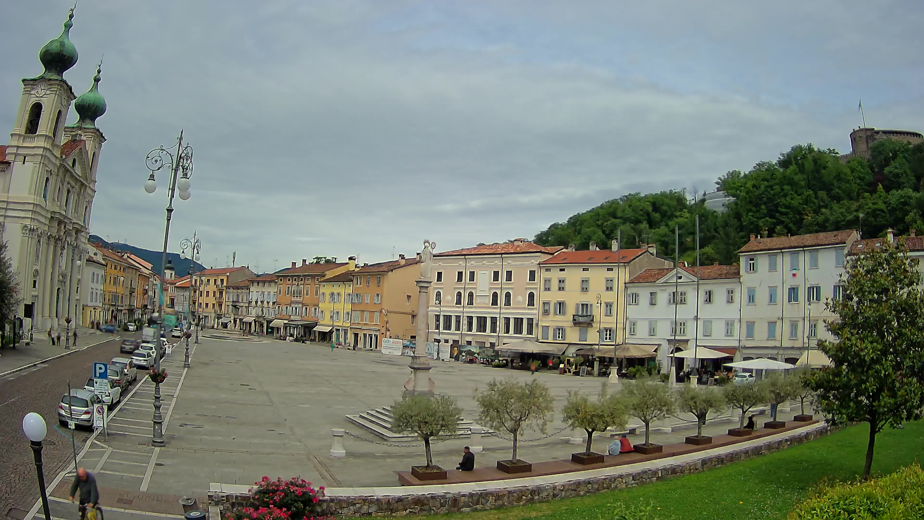 Webcam Gorizia Vittoria square – Church of st. Ignazio