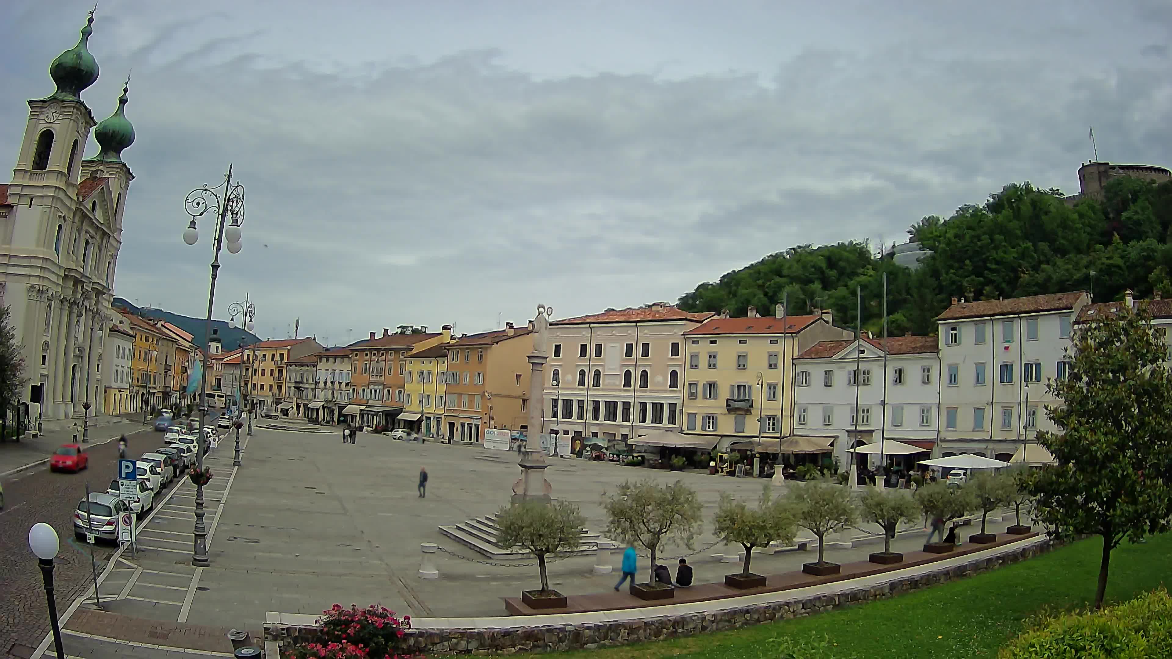 Webcam Gorizia Vittoria square – Church of st. Ignazio