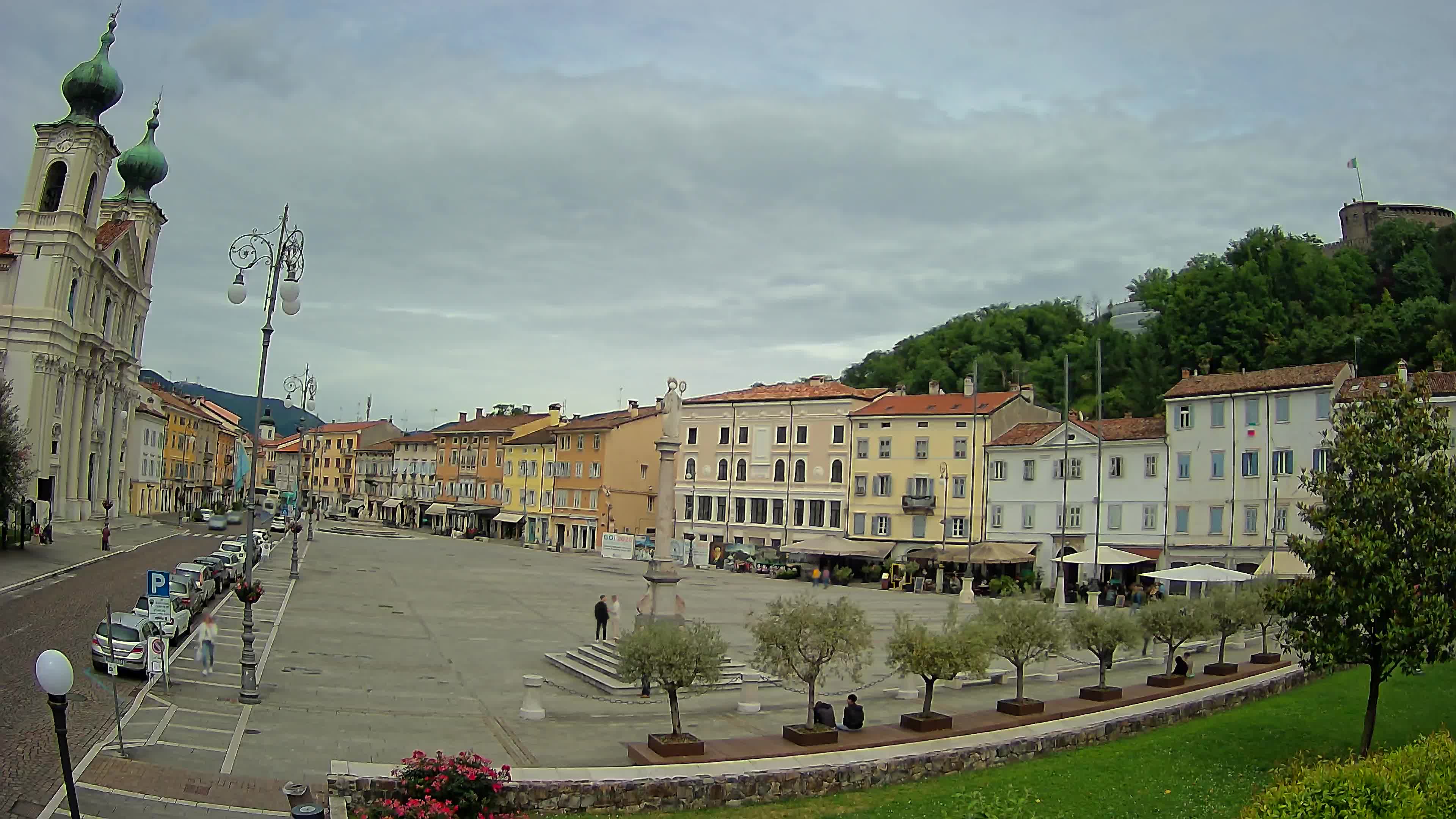 Webcam Gorizia Vittoria square – Church of st. Ignazio