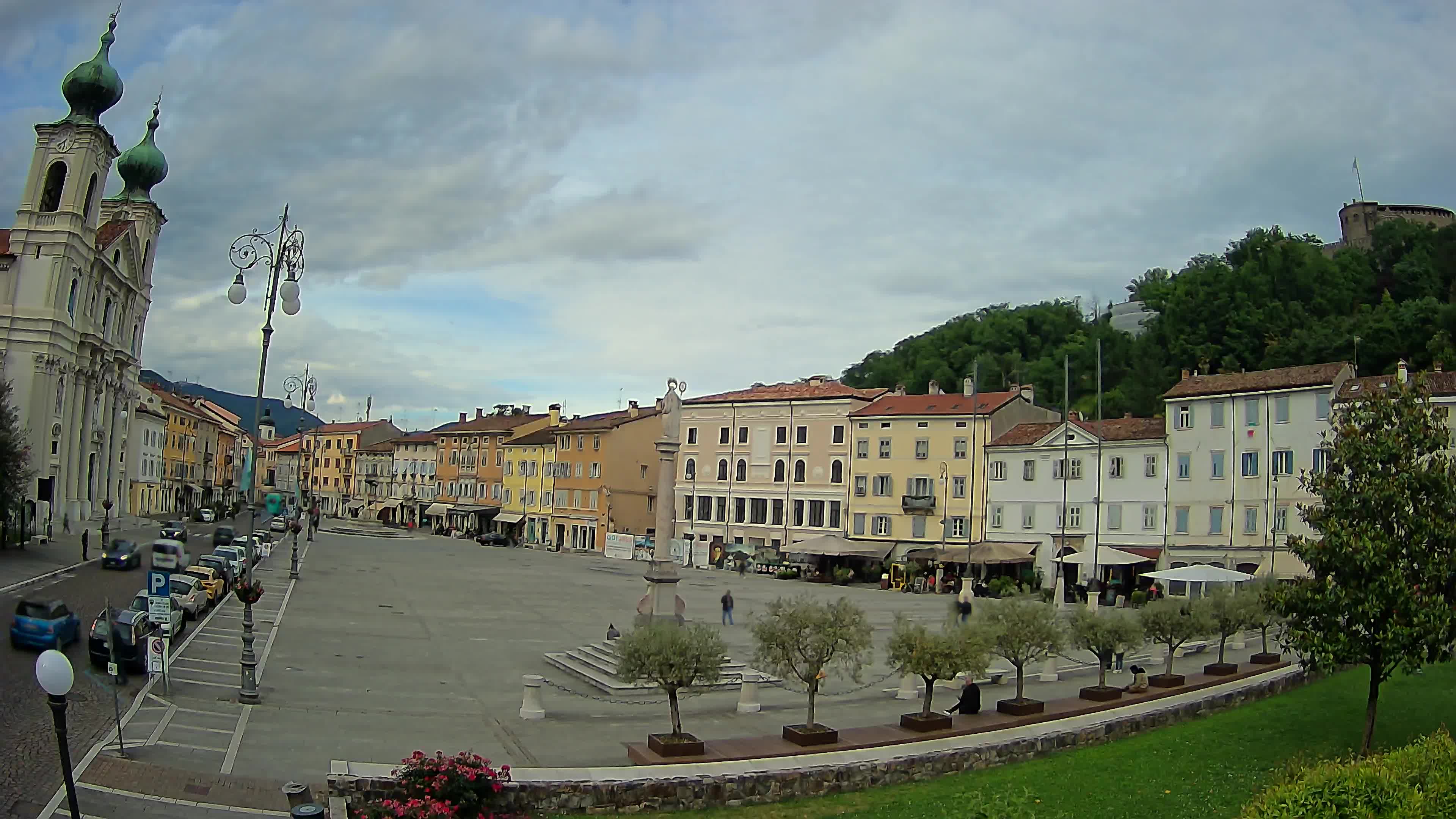 Webcam Gorizia Vittoria square – Church of st. Ignazio