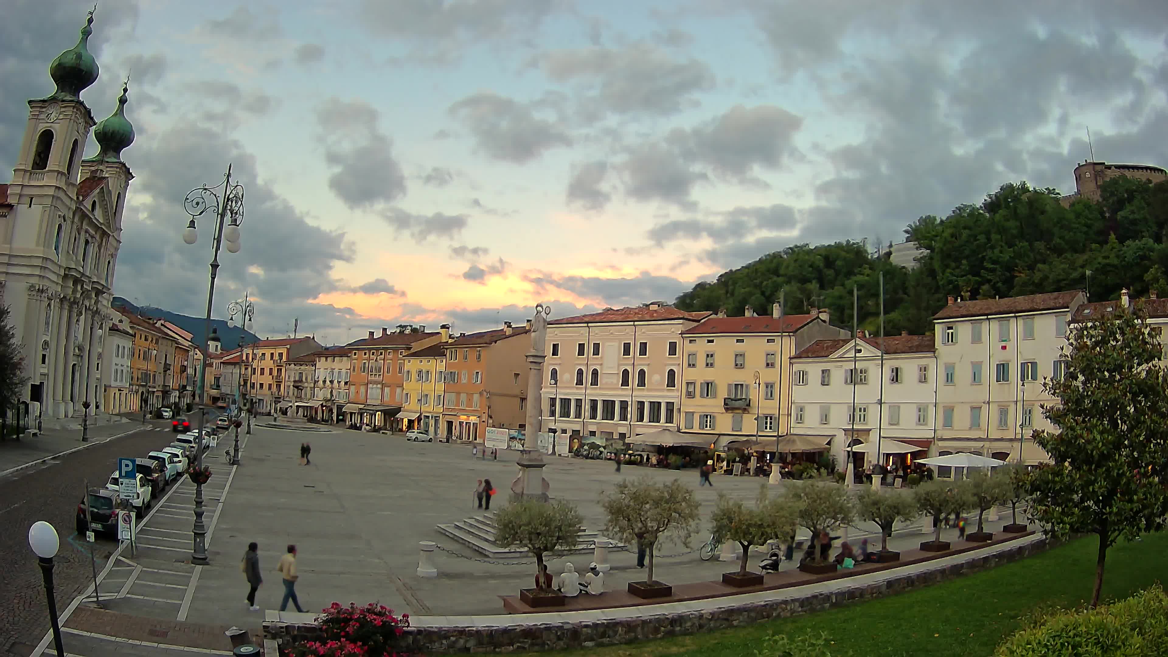 Webcam Gorizia Vittoria square – Church of st. Ignazio