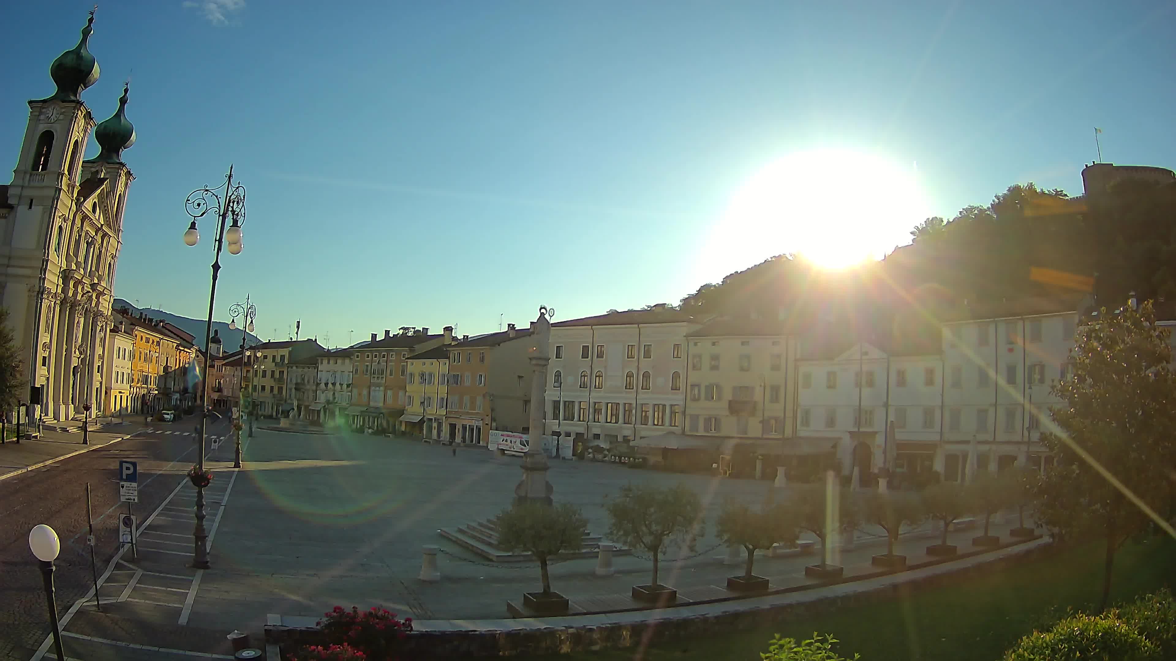 Webcam Gorizia Vittoria square – Church of st. Ignazio
