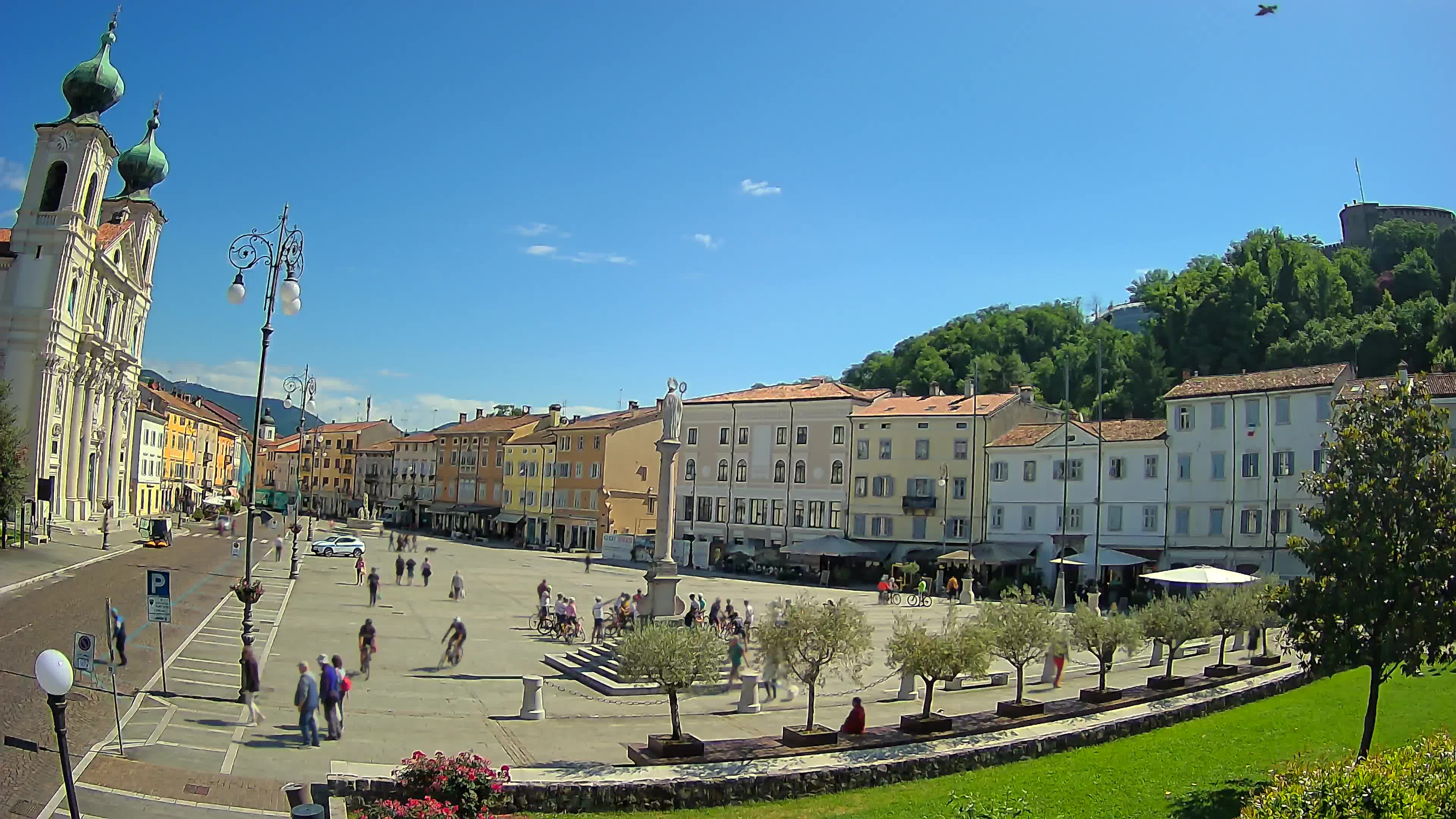 Webcam Gorizia Vittoria square – Church of st. Ignazio