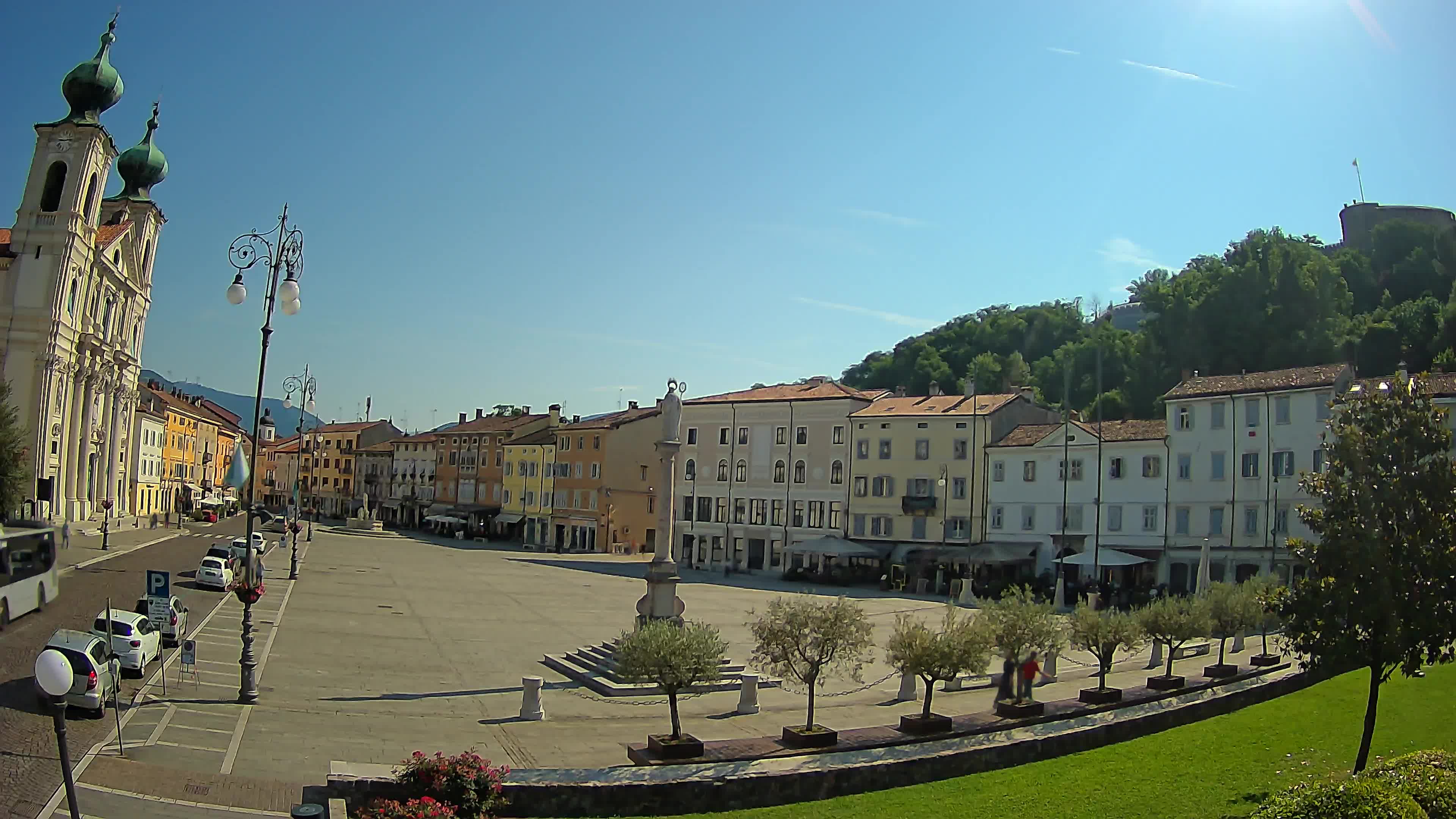 Webcam Gorizia Vittoria square – Church of st. Ignazio