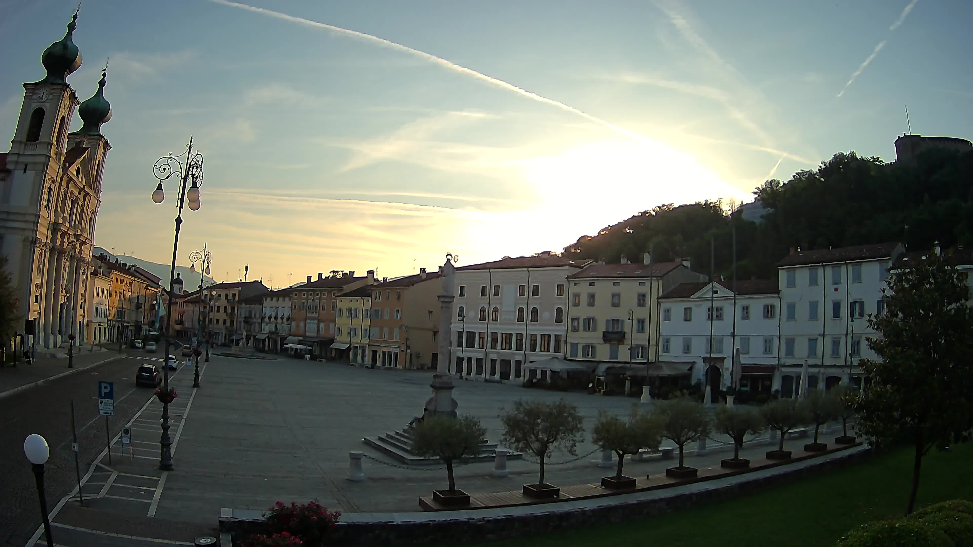 Webcam Gorizia Vittoria square – Church of st. Ignazio