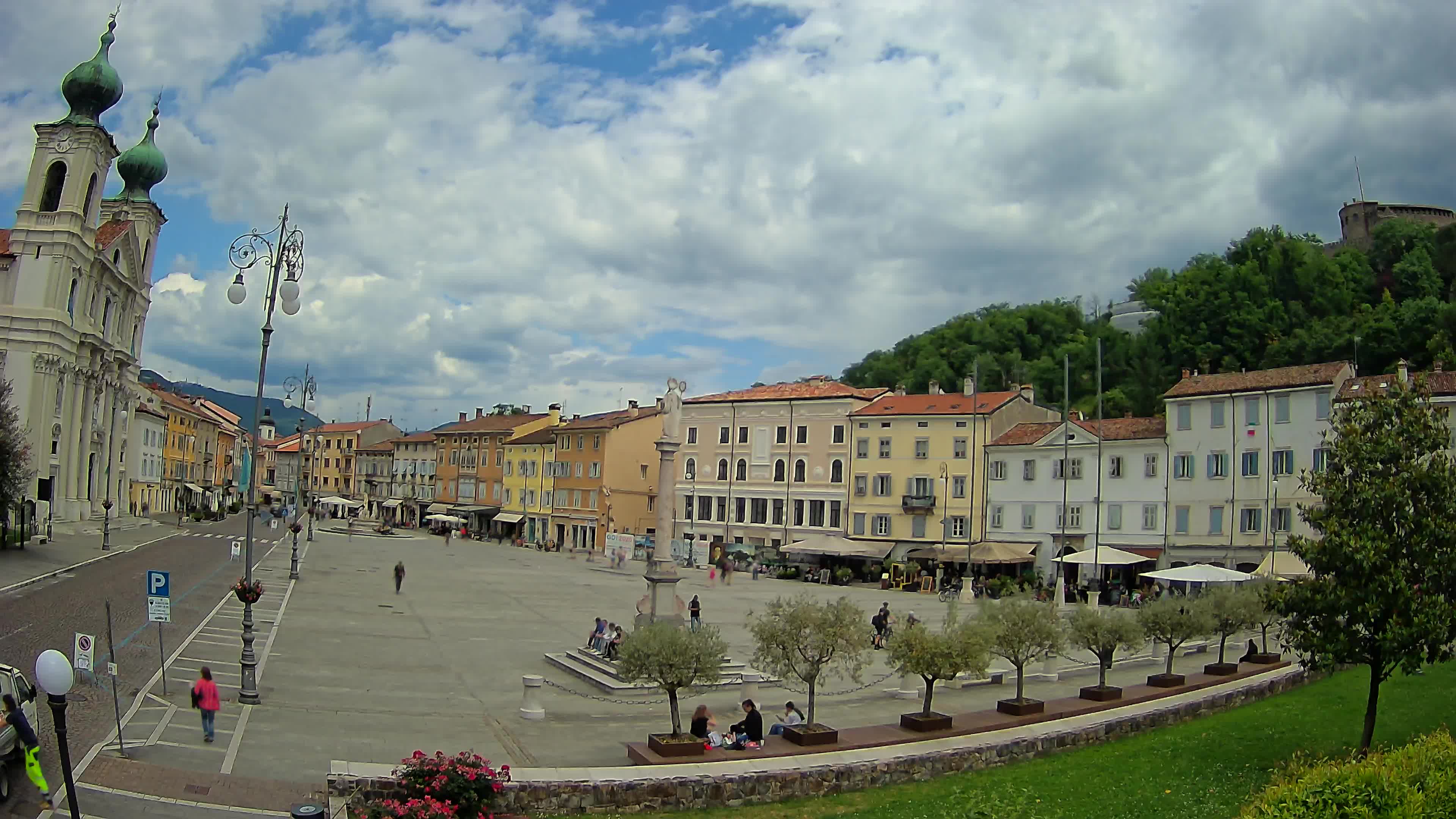 Webcam Gorizia Vittoria square – Church of st. Ignazio