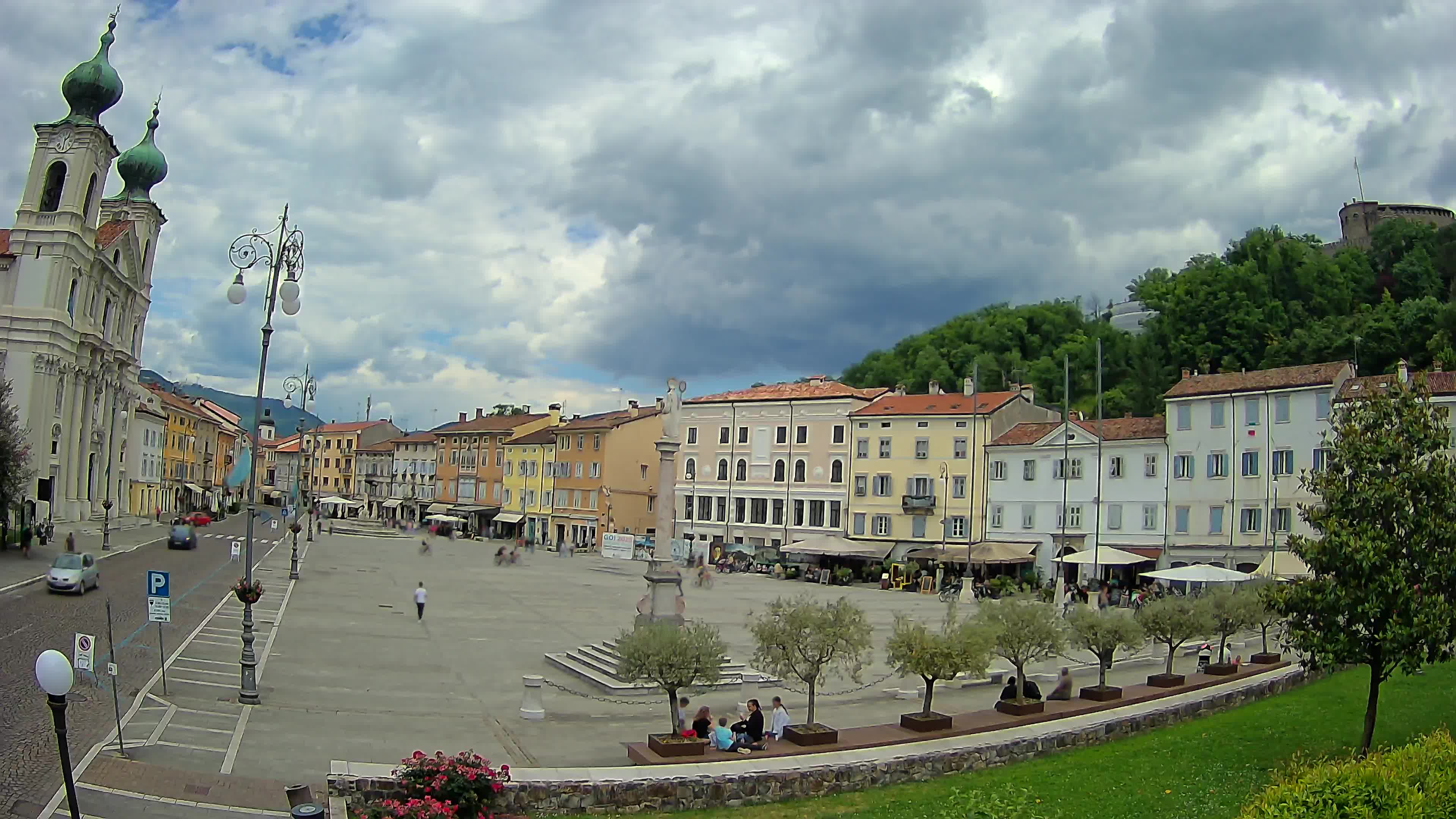 Webcam Gorizia Vittoria square – Church of st. Ignazio