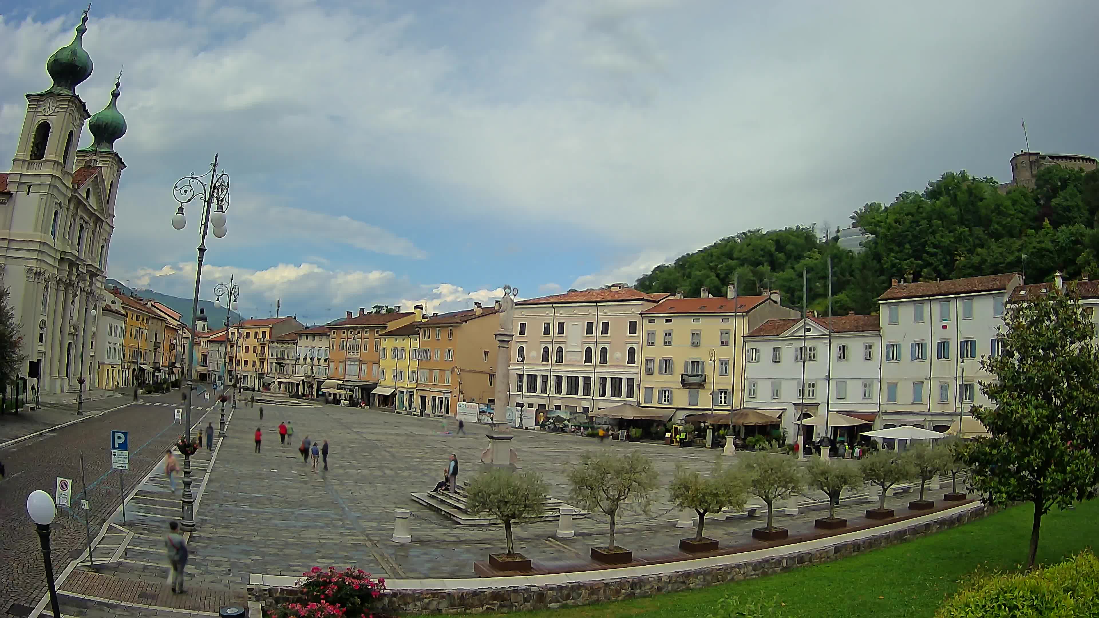 Gorizia – Place Vittoria – église st. Ignazio