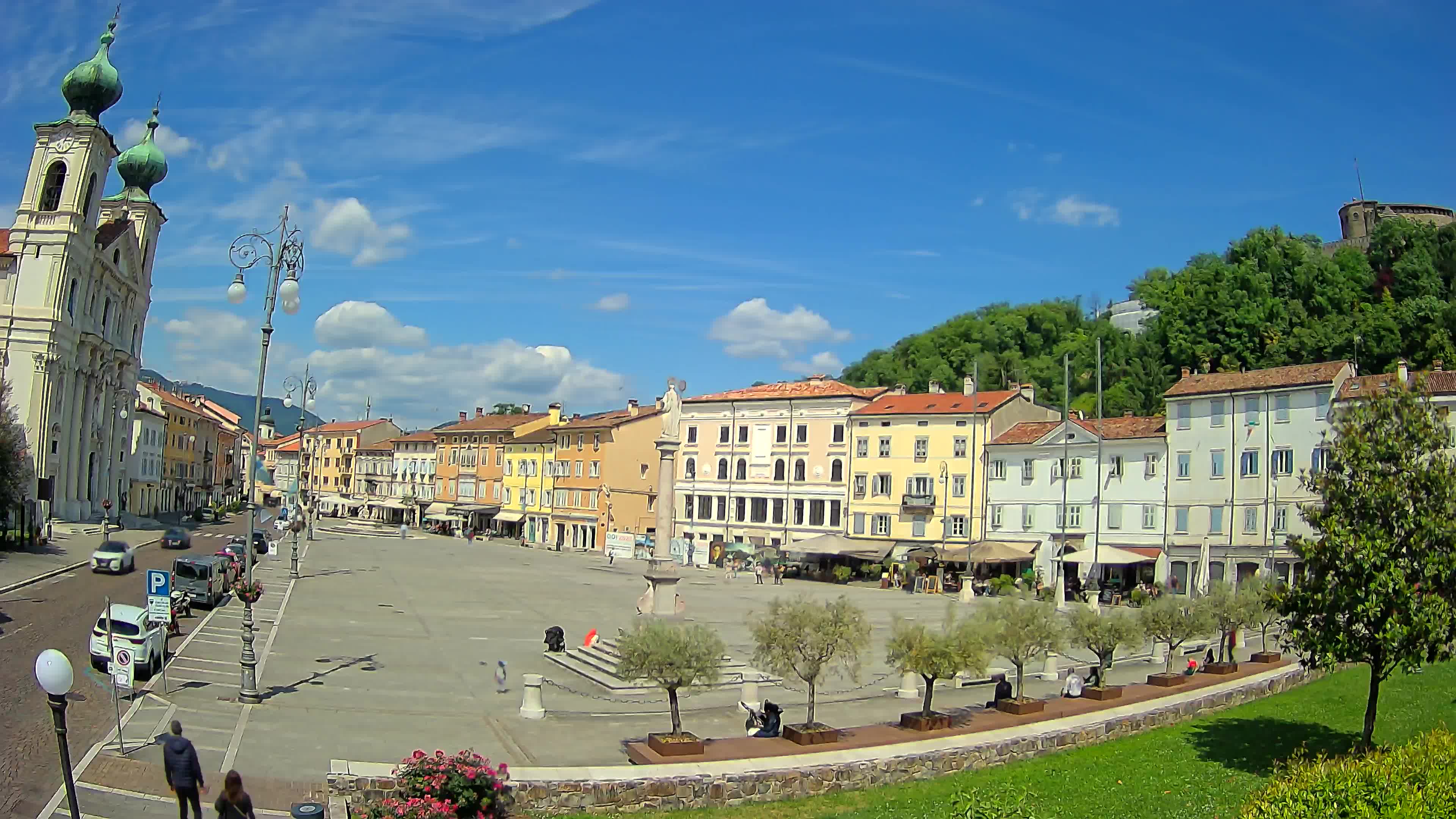 Webcam Gorizia Vittoria square – Church of st. Ignazio