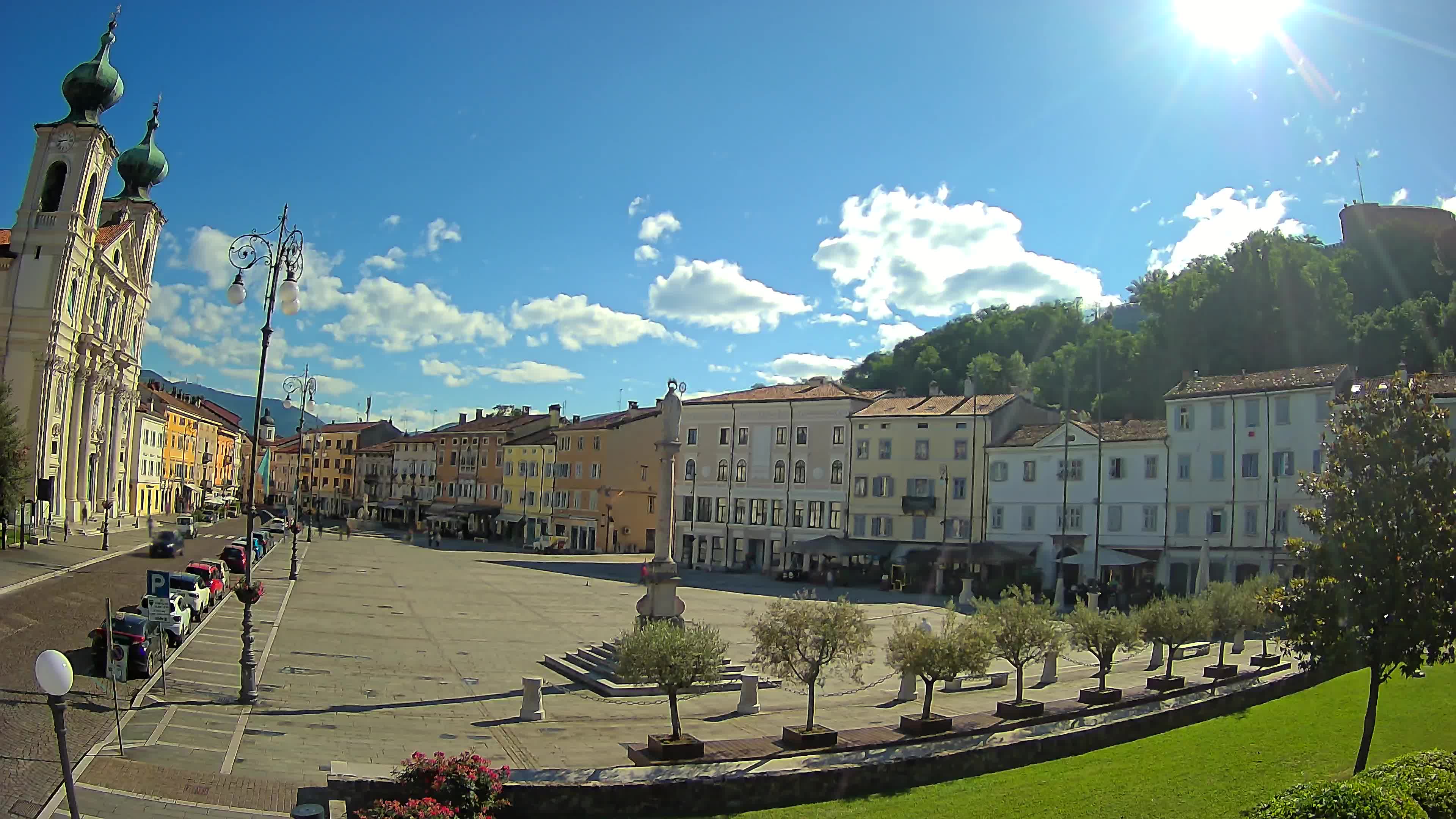Webcam Gorizia Vittoria square – Church of st. Ignazio