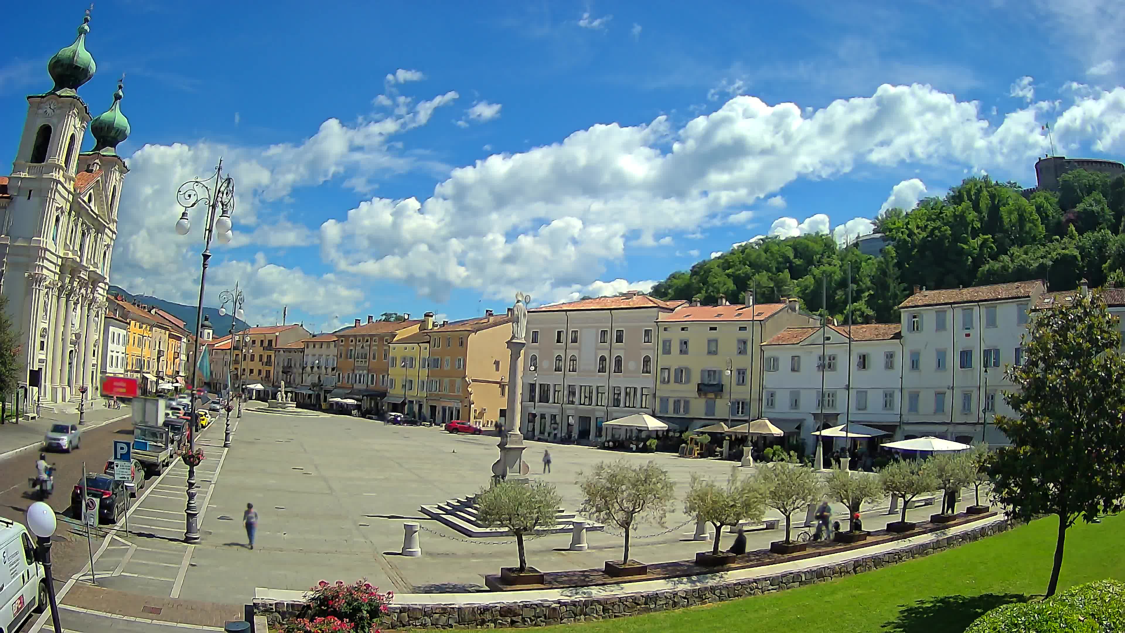 Webcam Gorizia Vittoria square – Church of st. Ignazio