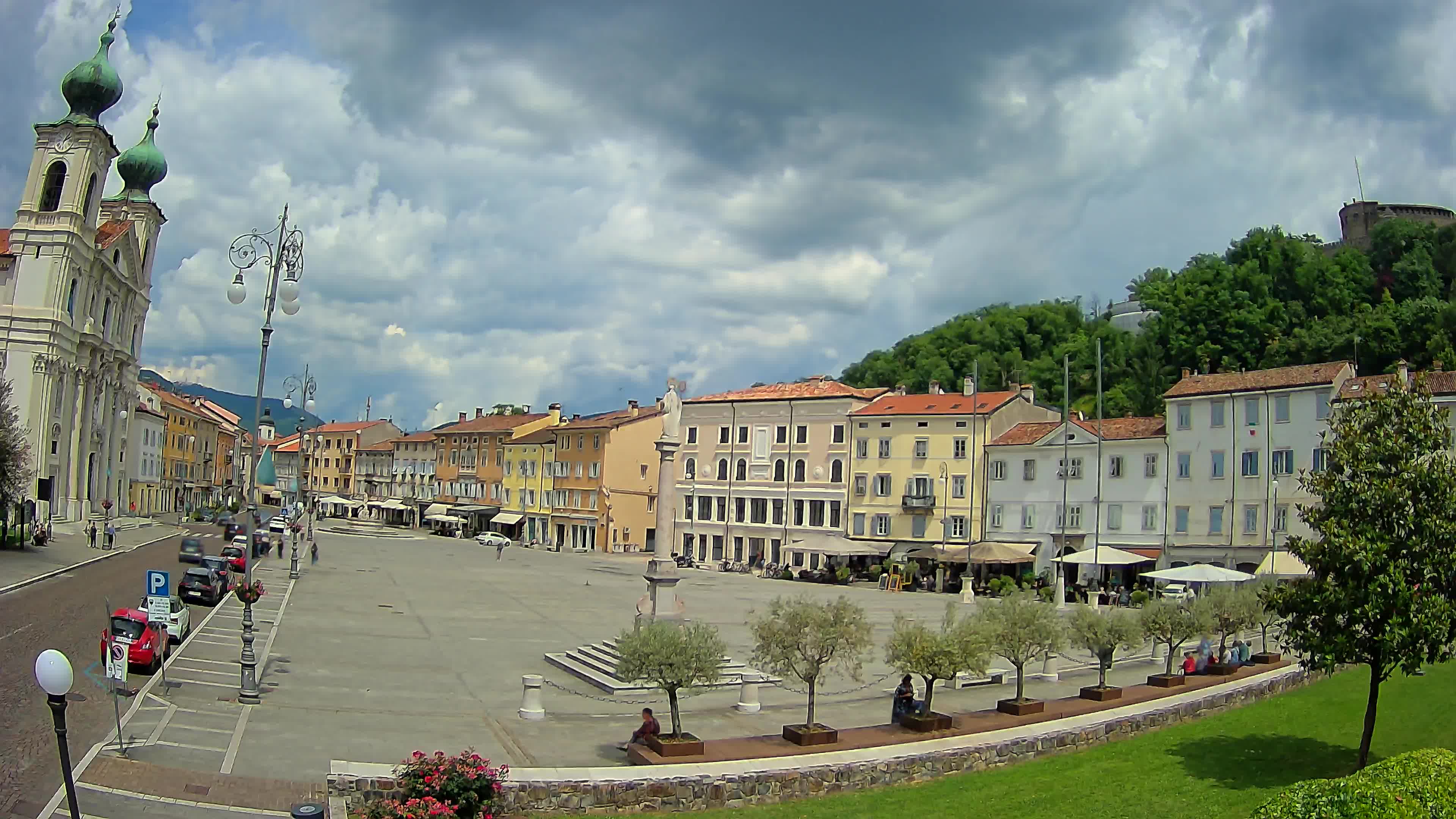 Webcam Gorizia Vittoria square – Church of st. Ignazio