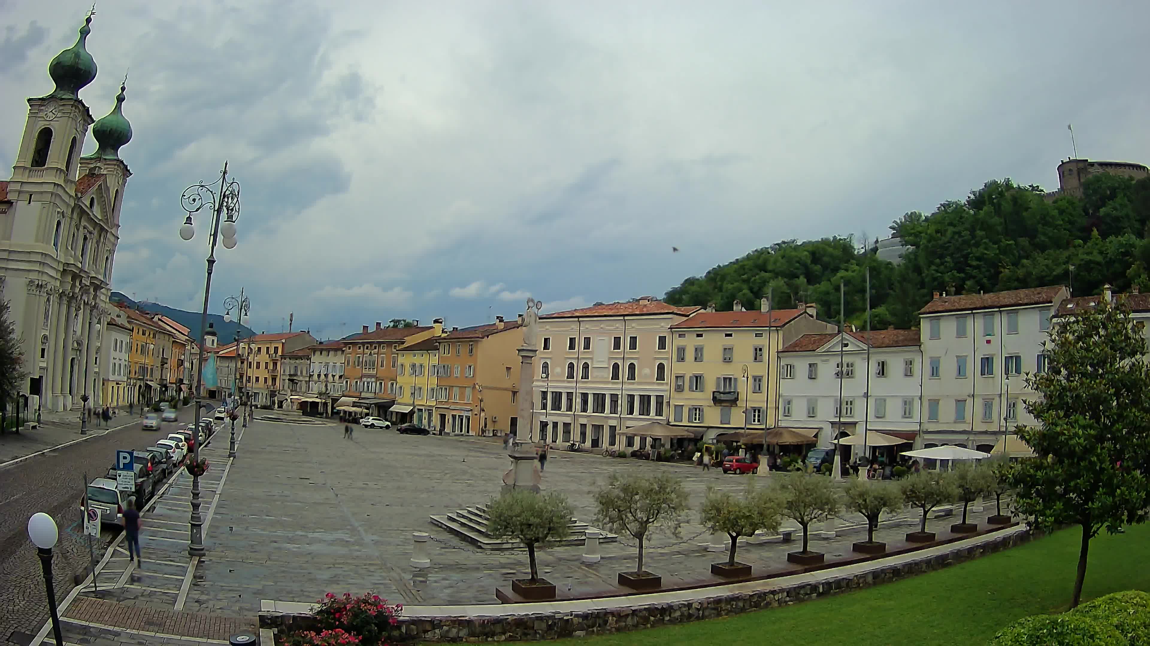 Webcam Gorizia Vittoria square – Church of st. Ignazio