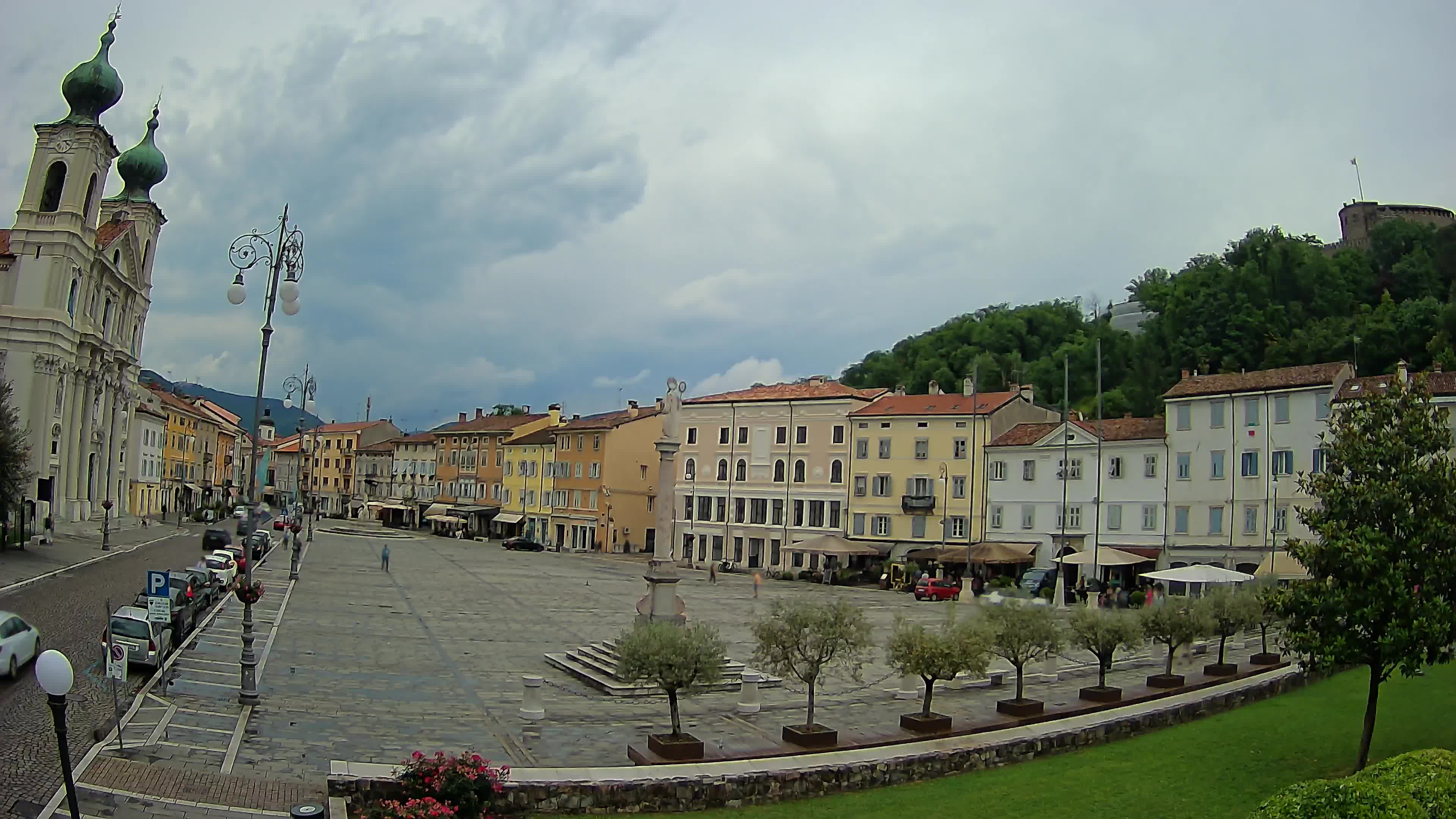 Webcam Gorizia Vittoria square – Church of st. Ignazio