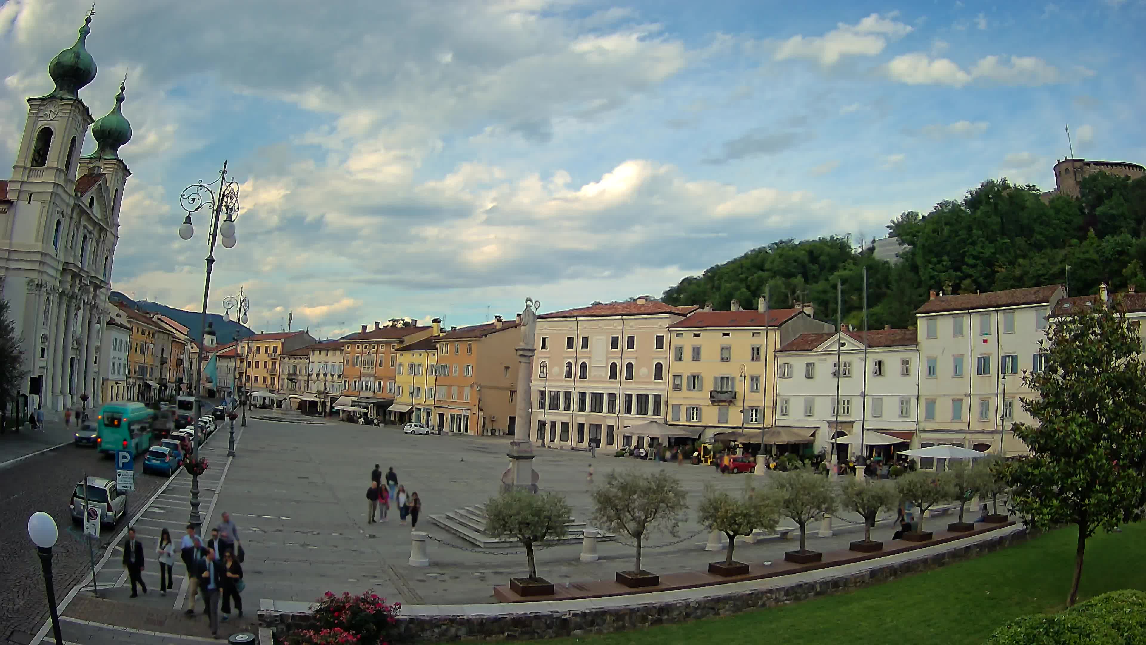 Webcam Gorizia Vittoria square – Church of st. Ignazio