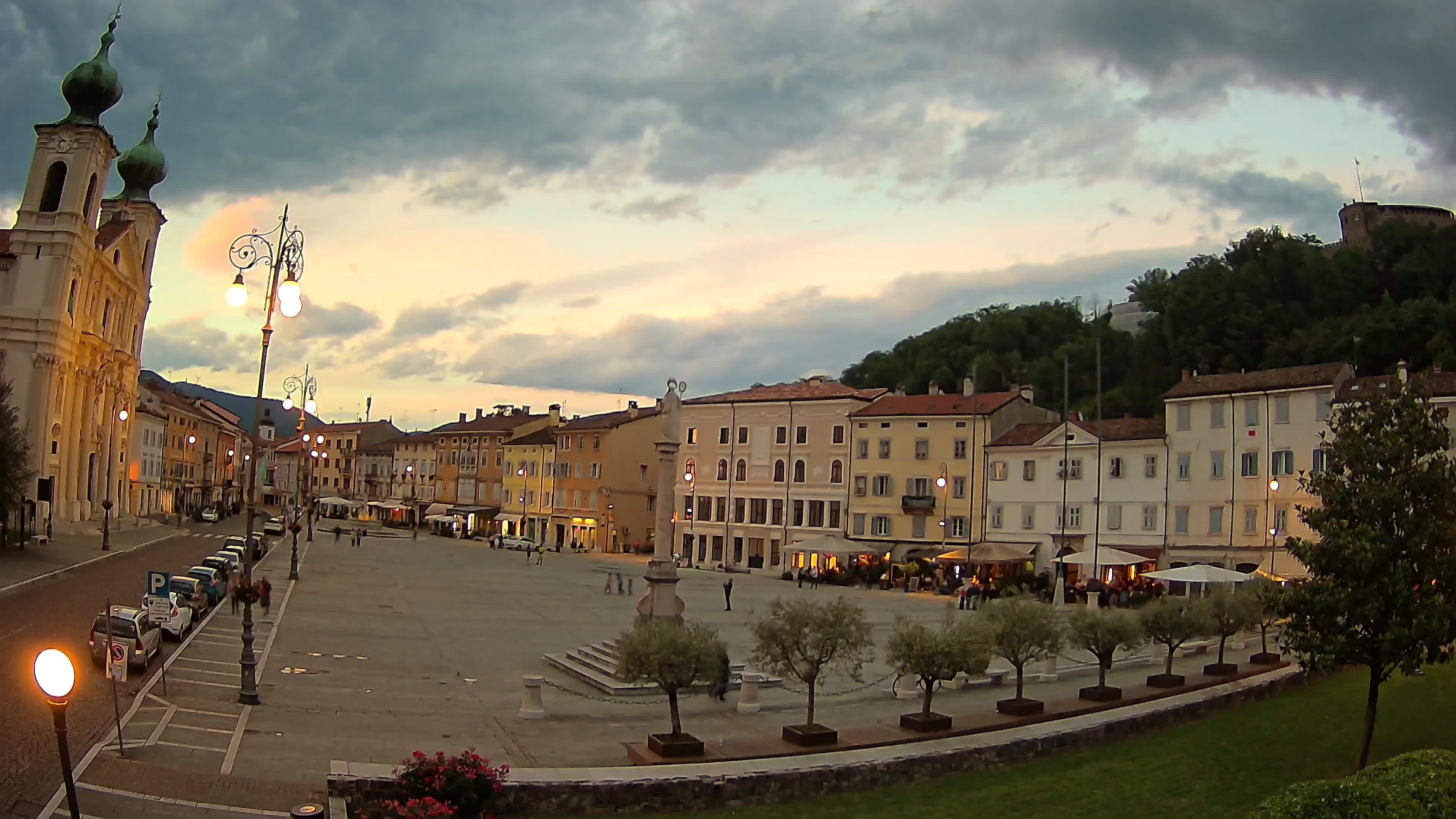 Webcam Gorizia Vittoria square – Church of st. Ignazio
