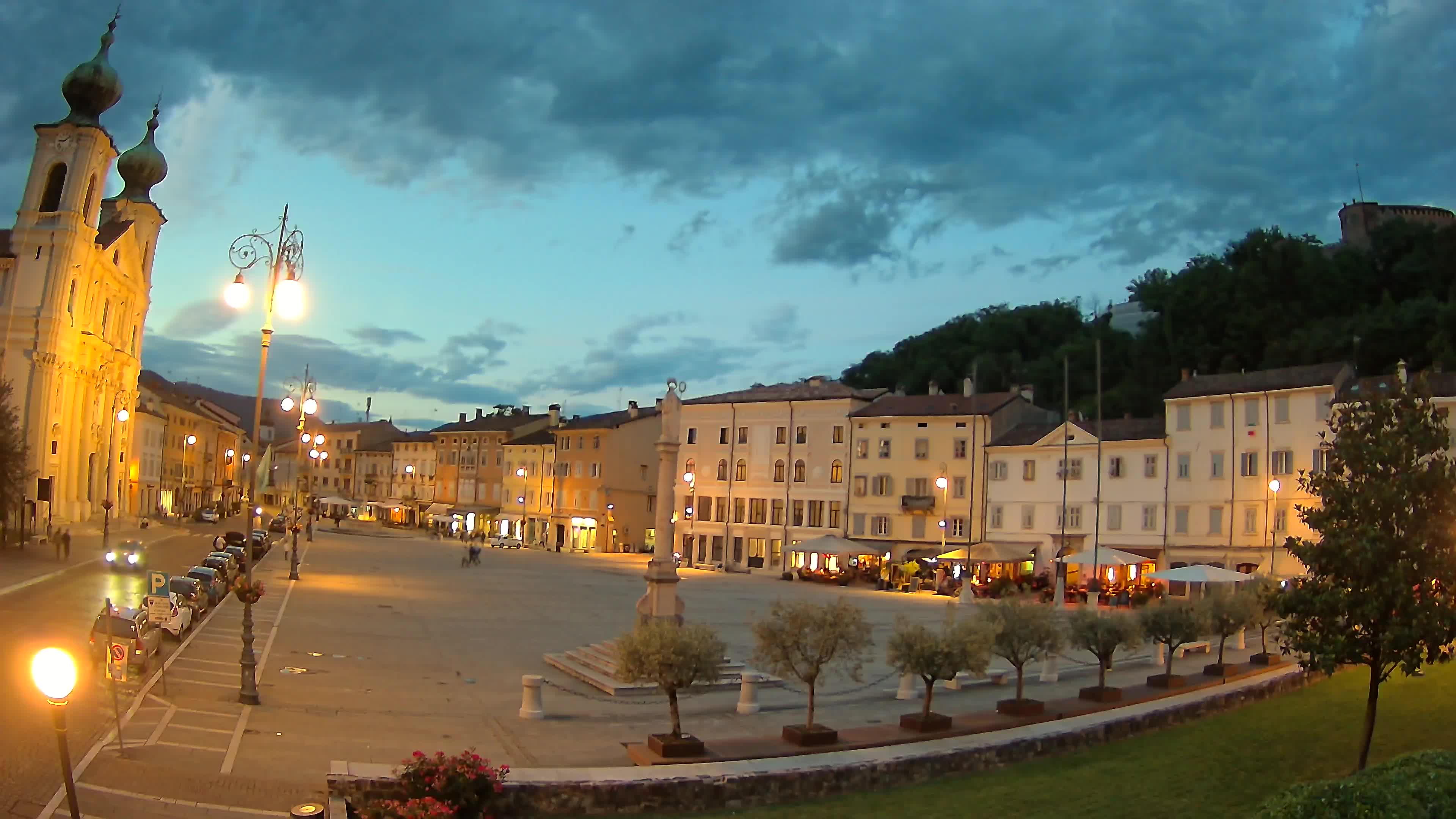 Webcam Gorizia Vittoria square – Church of st. Ignazio