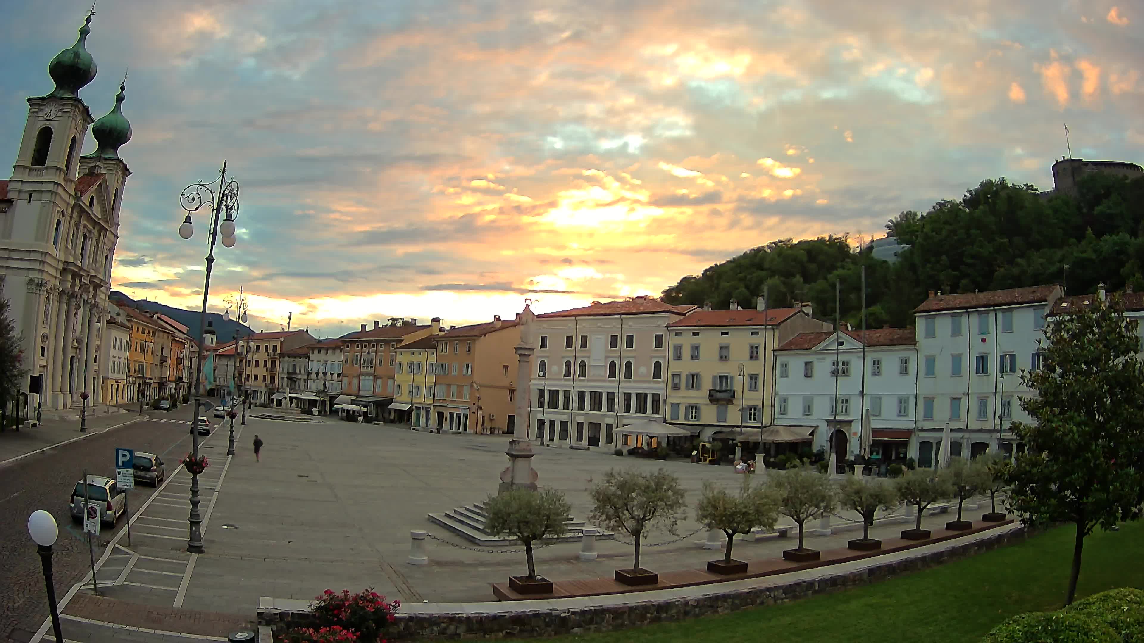 Webcam Gorizia Vittoria square – Church of st. Ignazio