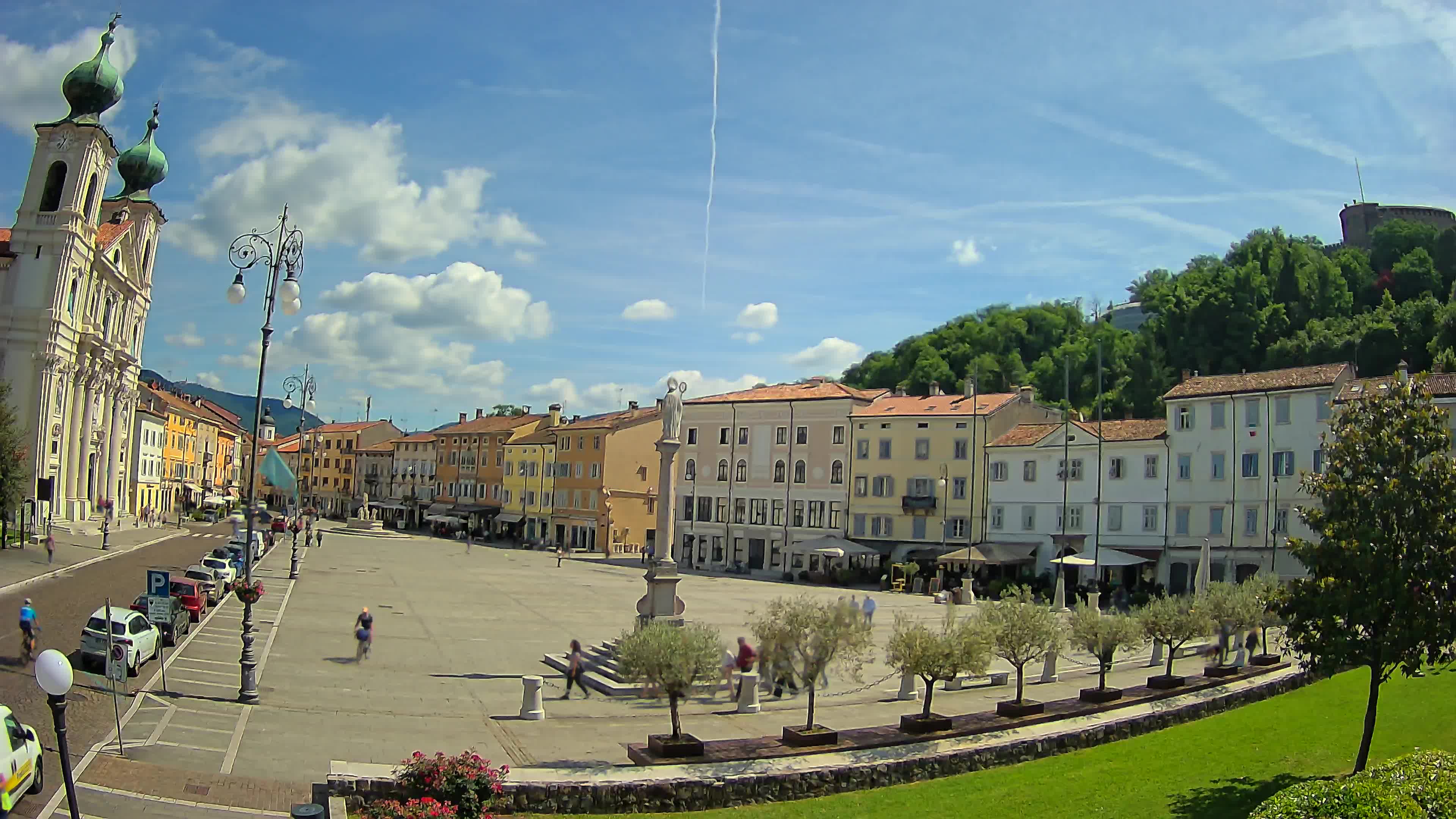 Webcam Gorizia Vittoria square – Church of st. Ignazio