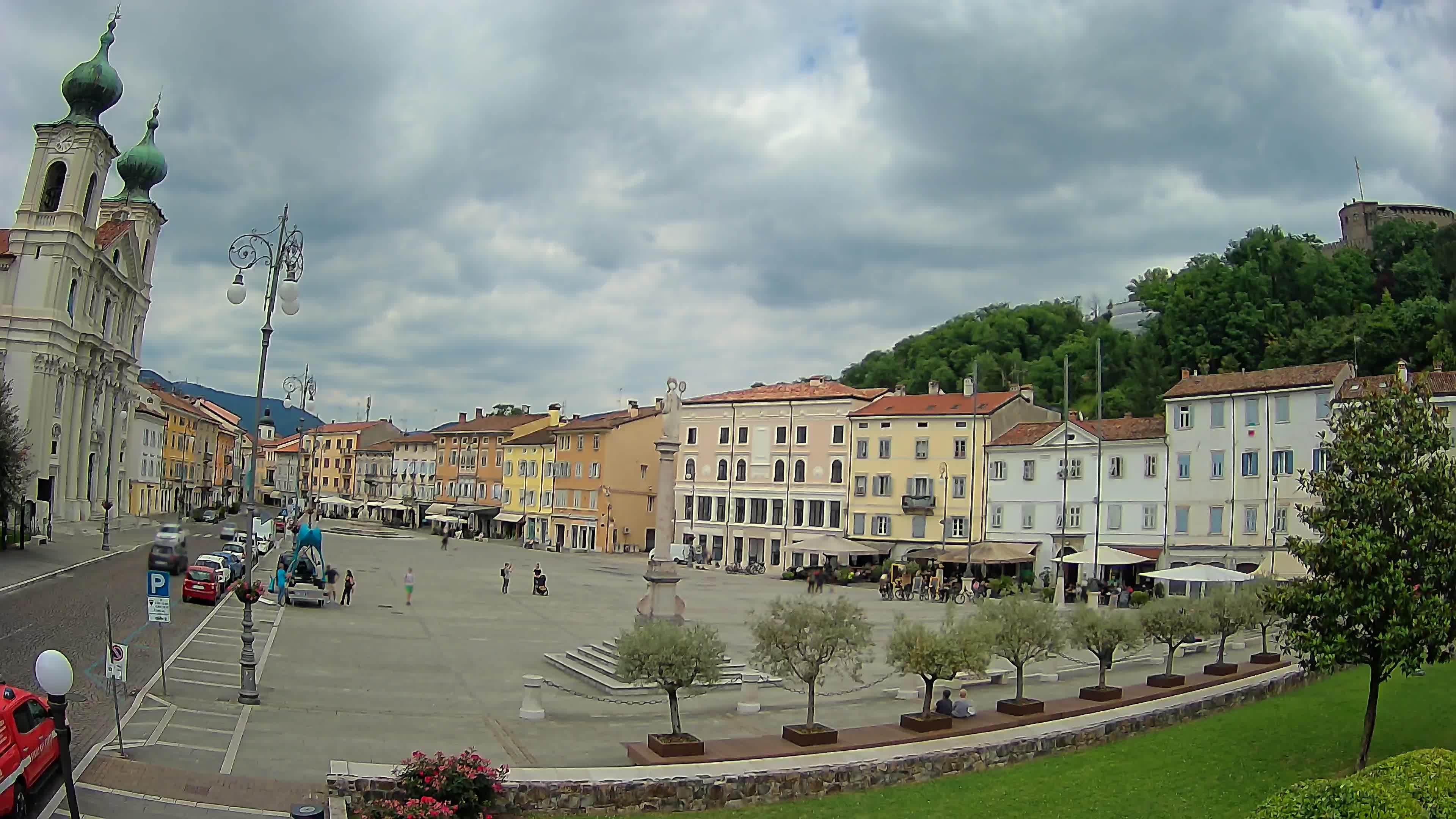 Webcam Gorizia Vittoria square – Church of st. Ignazio