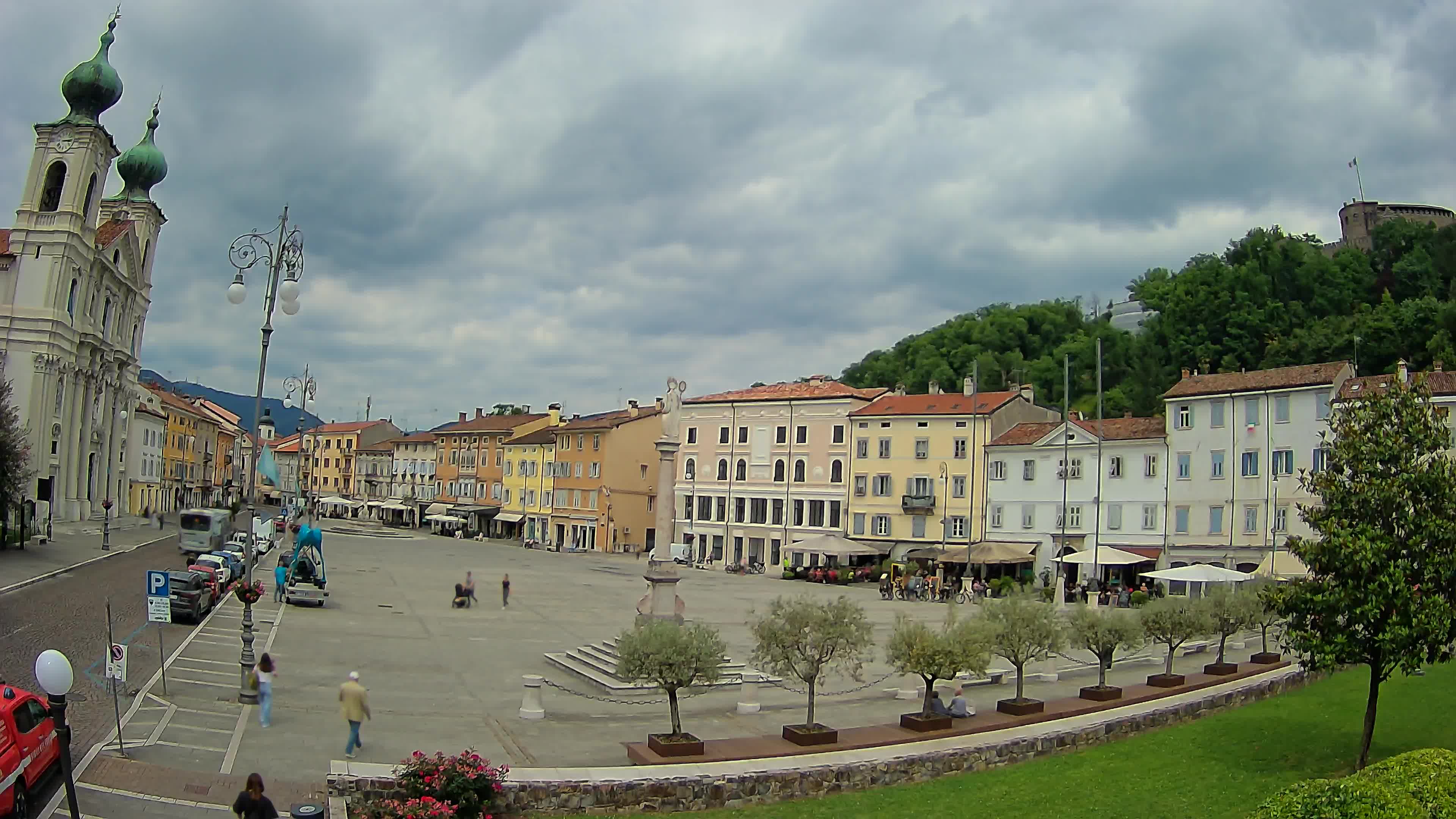 Webcam Gorizia Vittoria square – Church of st. Ignazio