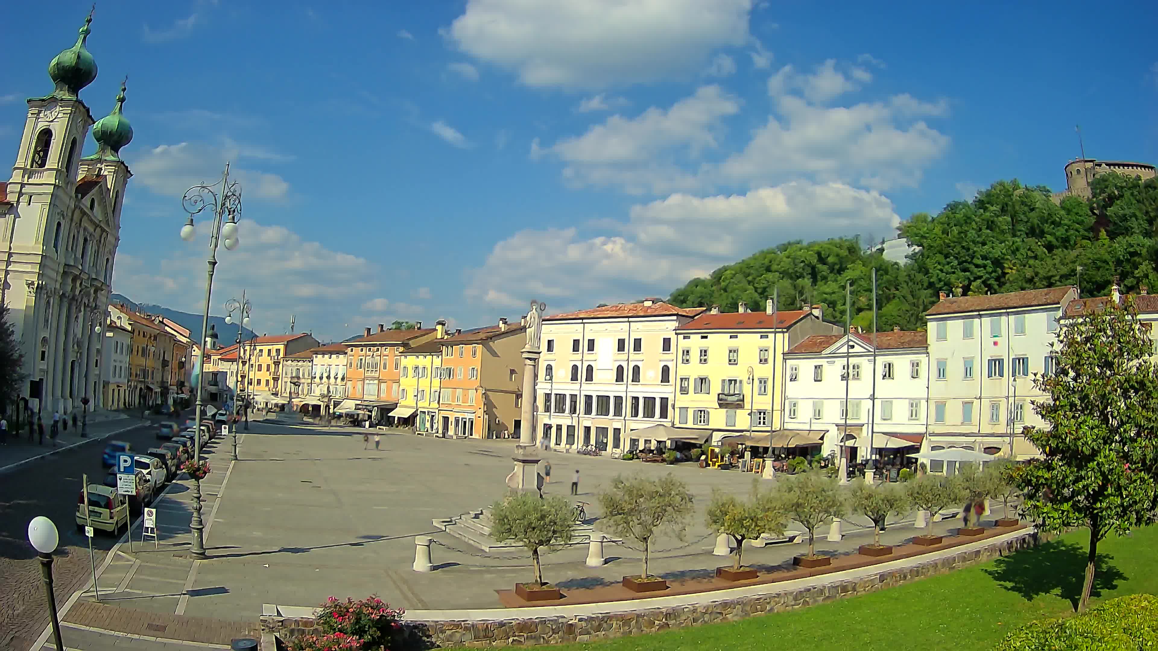 Webcam Gorizia Vittoria square – Church of st. Ignazio