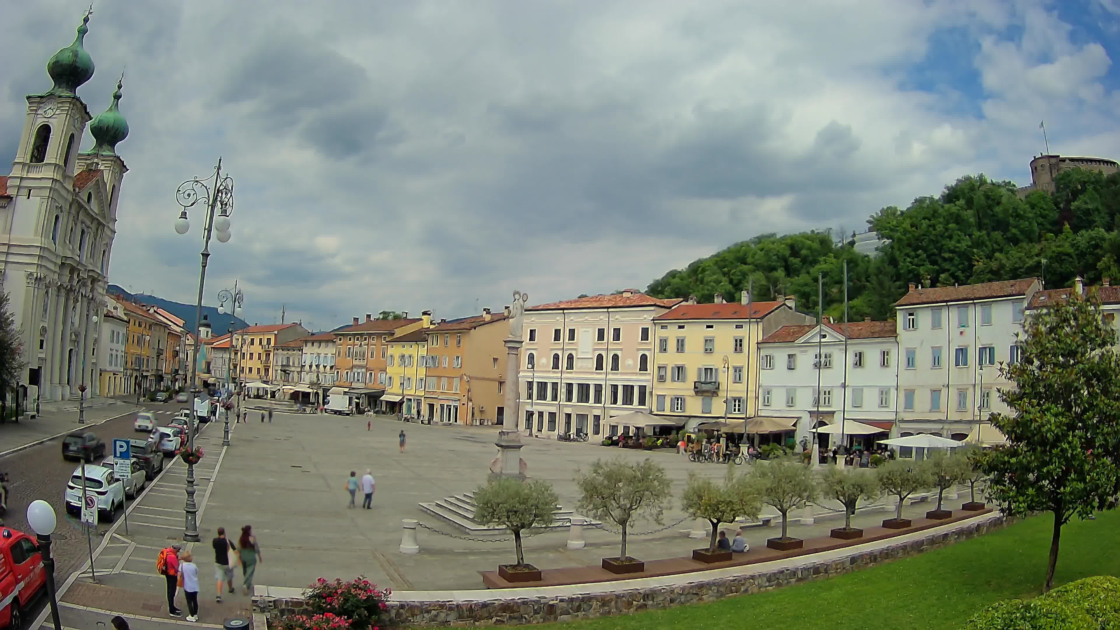 Webcam Gorizia Vittoria square – Church of st. Ignazio