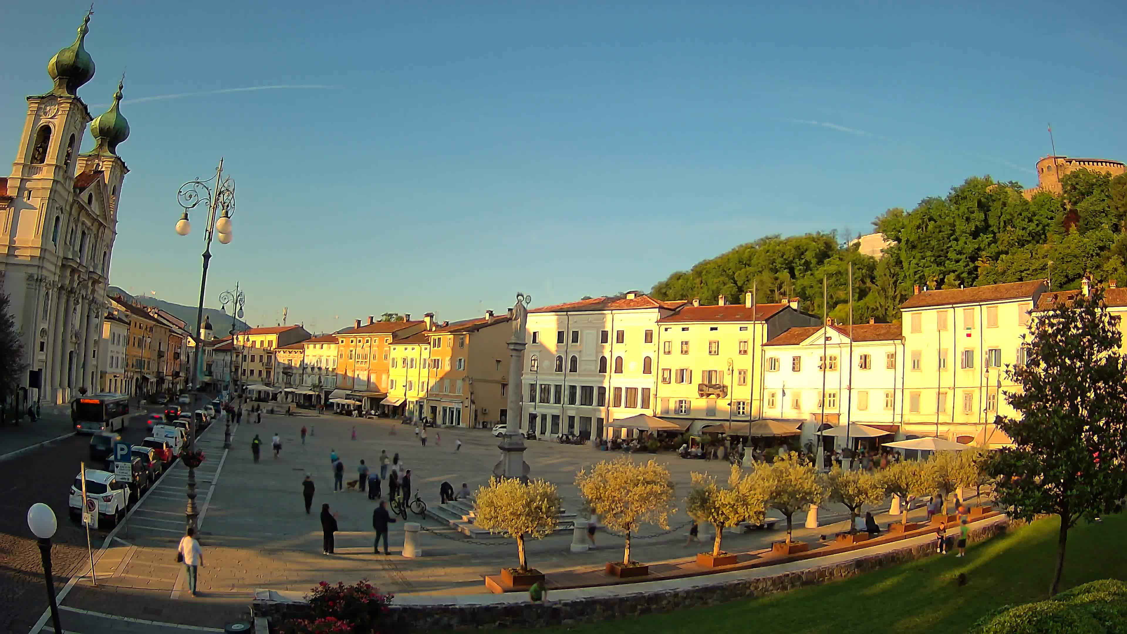 Webcam Gorizia Vittoria square – Church of st. Ignazio
