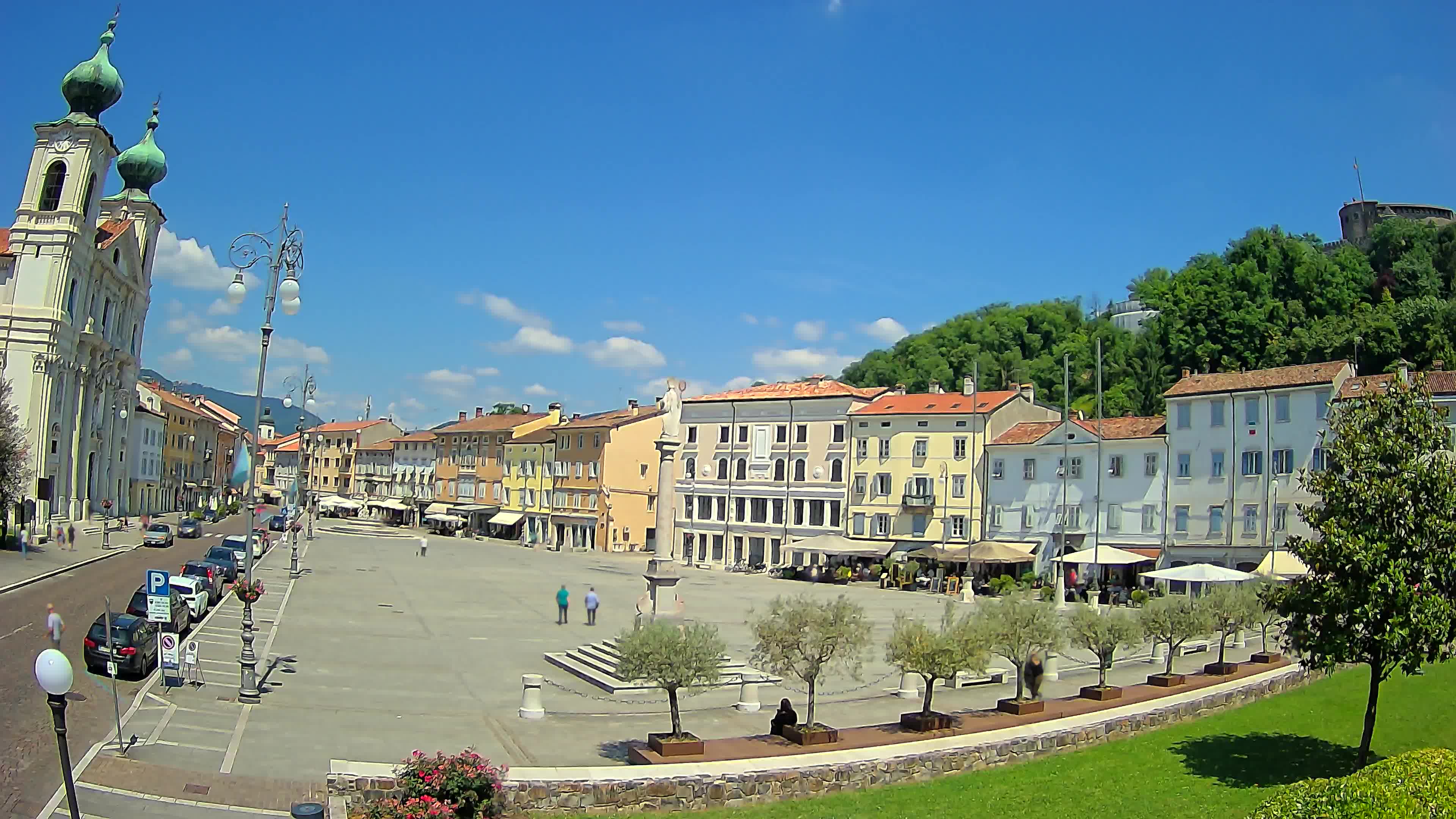 Webcam Gorizia Vittoria square – Church of st. Ignazio