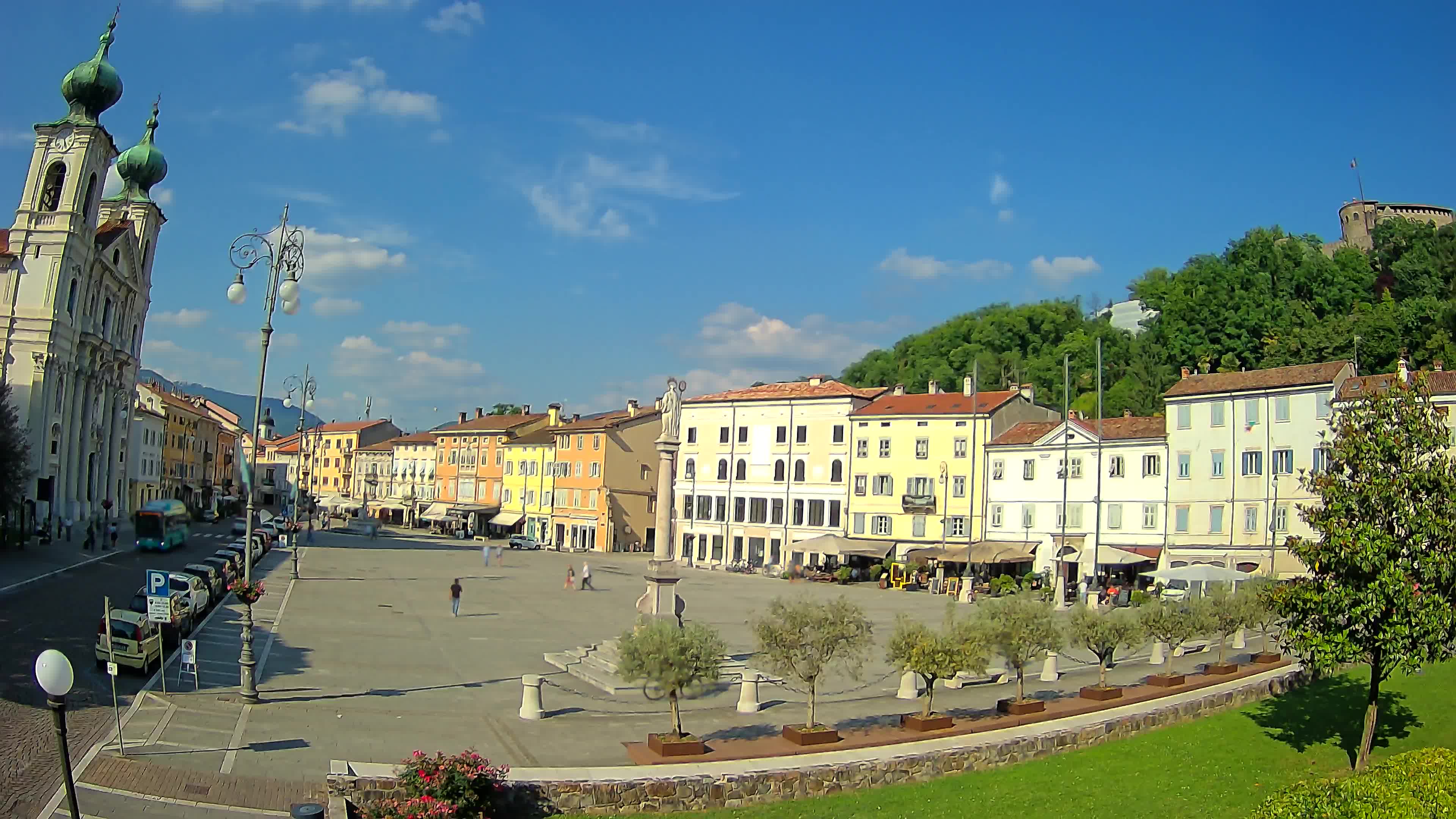 Webcam Gorizia Vittoria square – Church of st. Ignazio