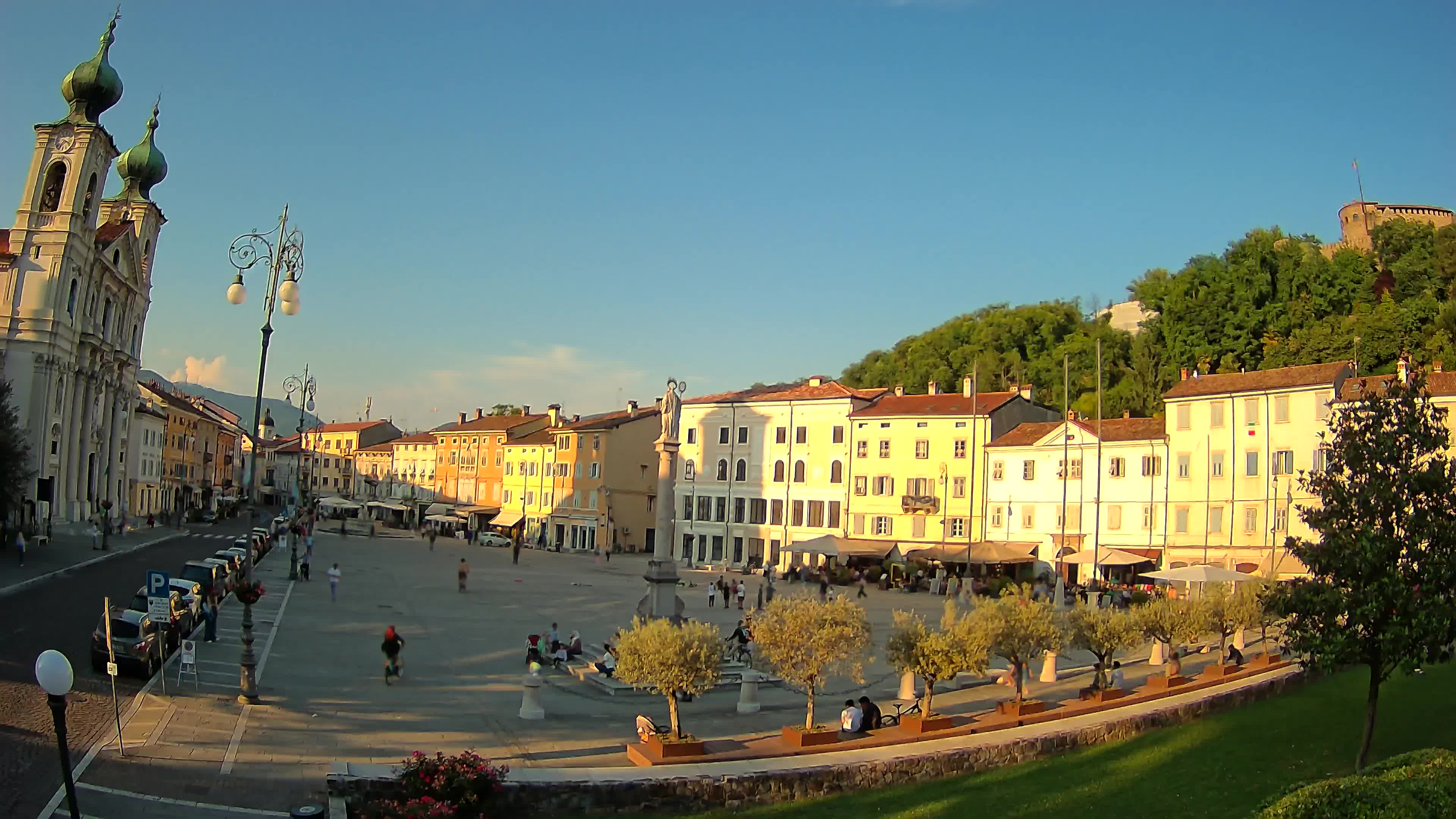 Webcam Gorizia Vittoria square – Church of st. Ignazio