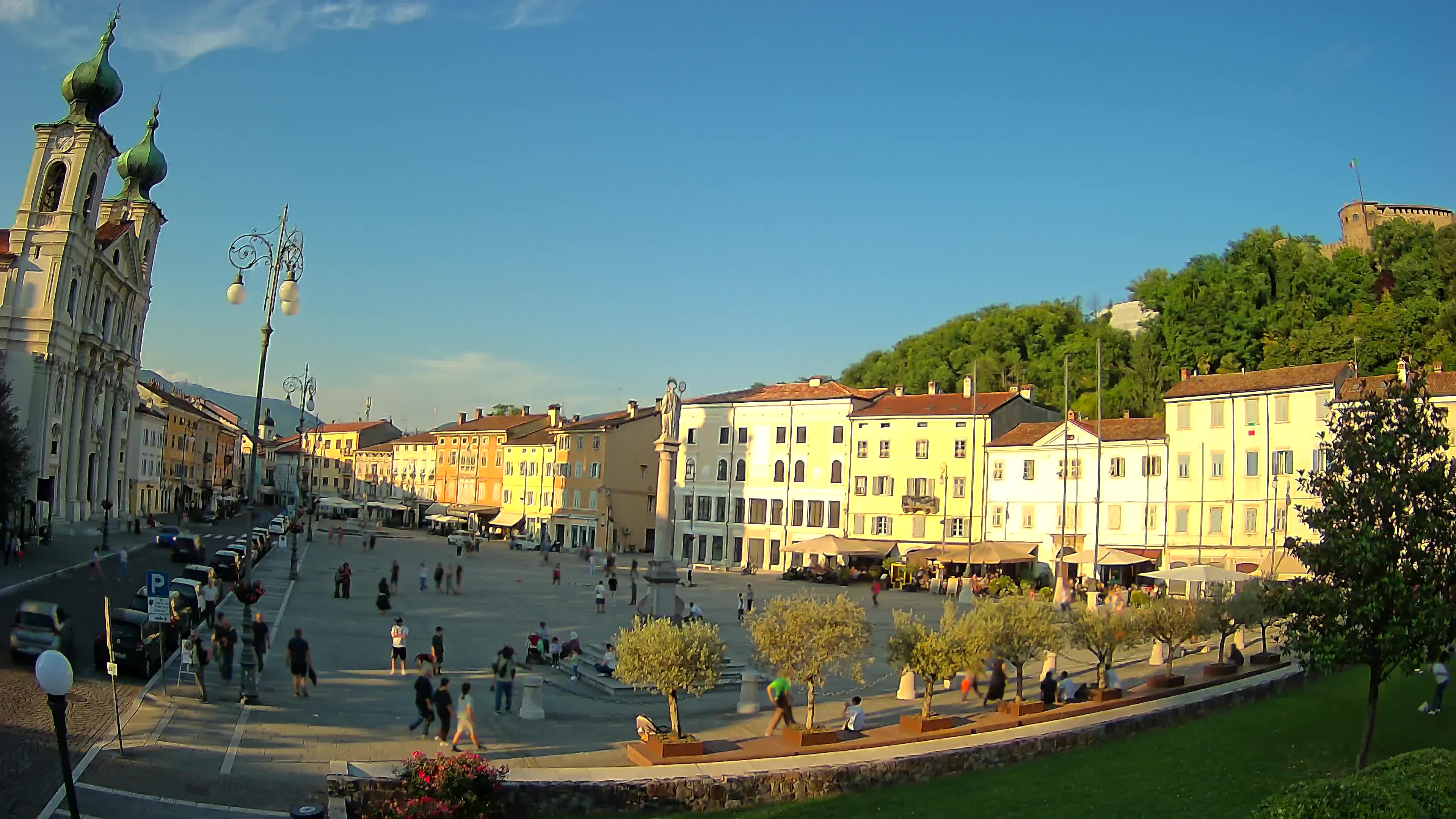 Webcam Gorizia Vittoria square – Church of st. Ignazio