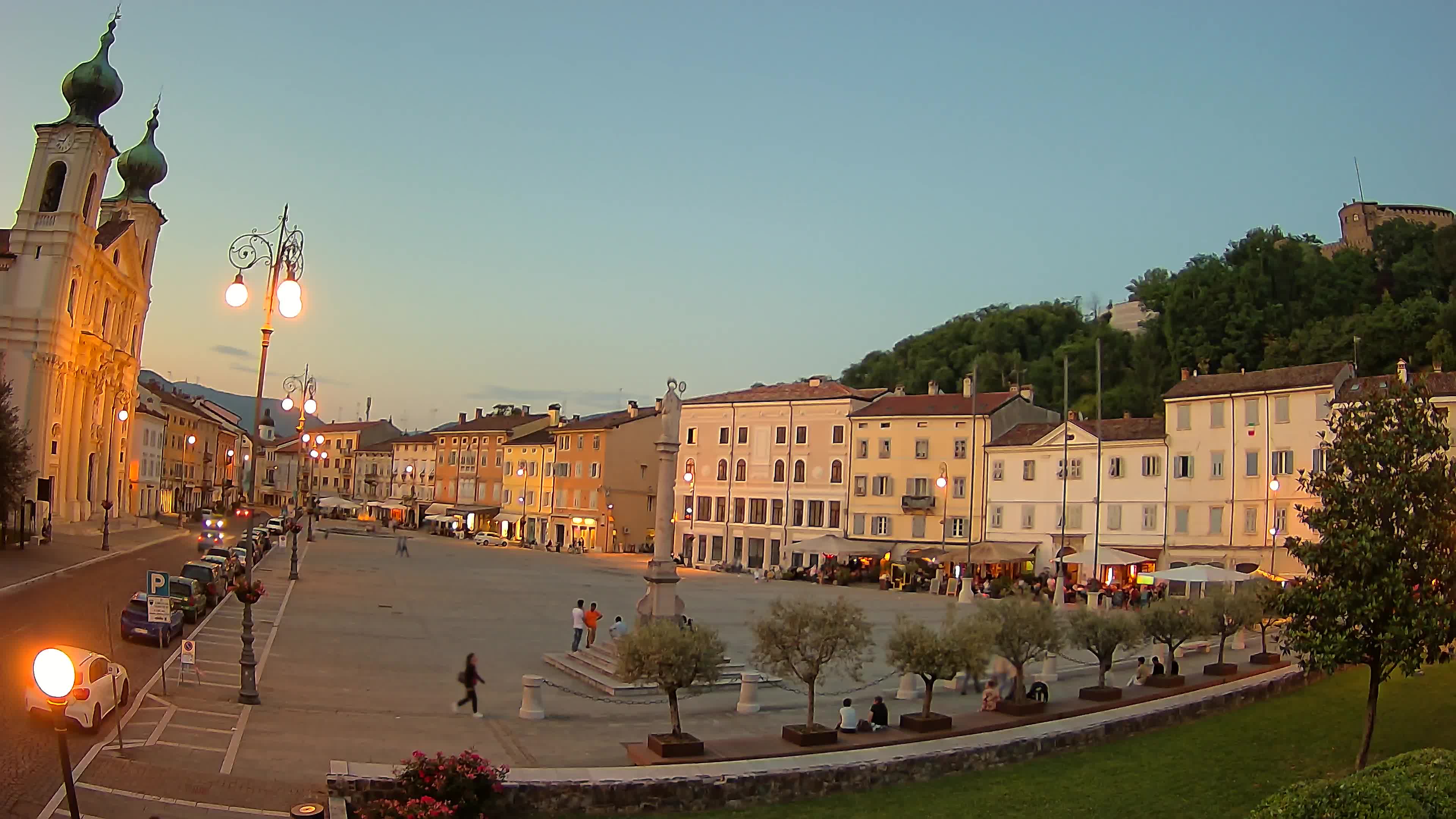 Gorizia – Place Vittoria – église st. Ignazio