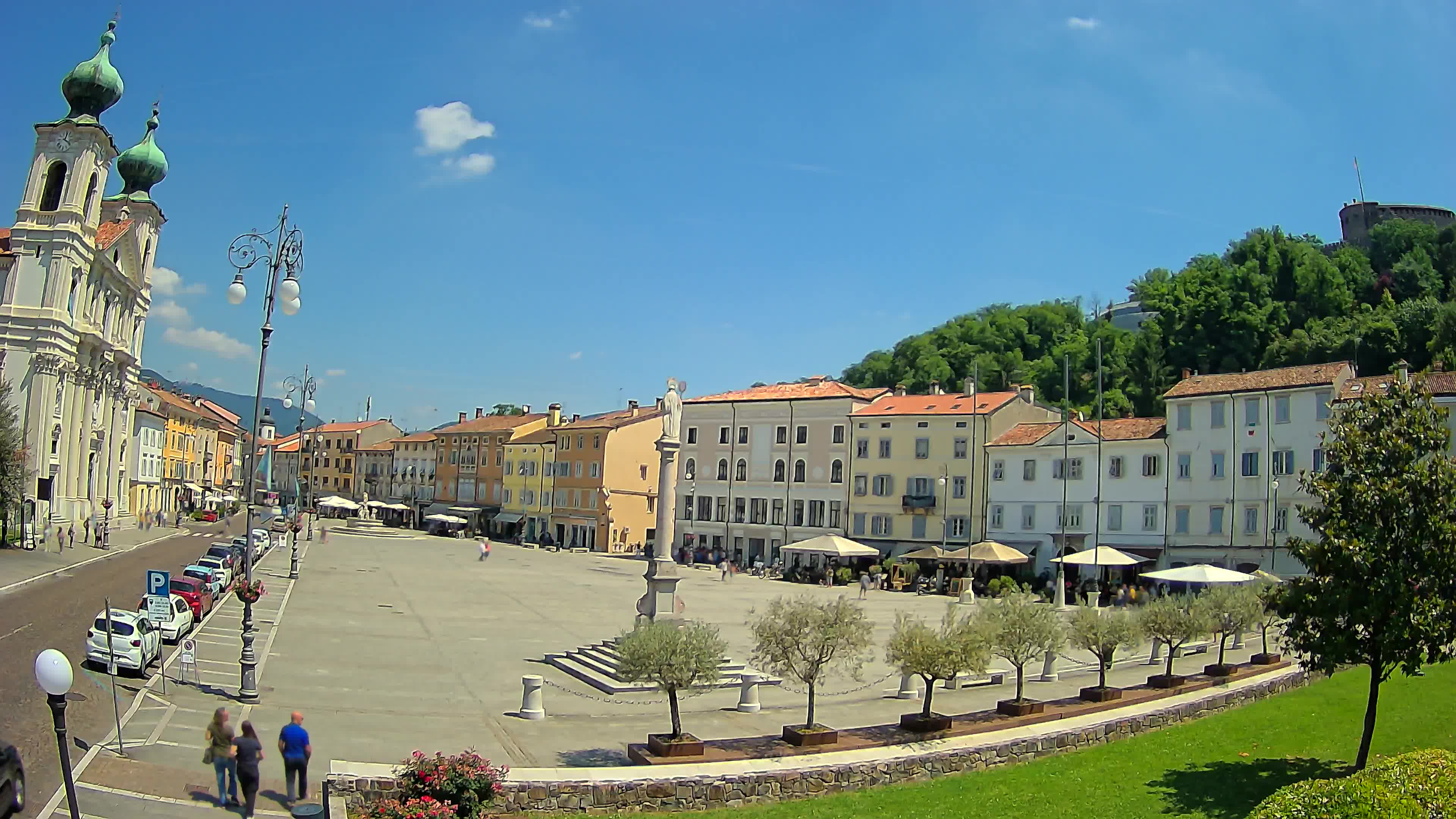 Webcam Gorizia Vittoria square – Church of st. Ignazio