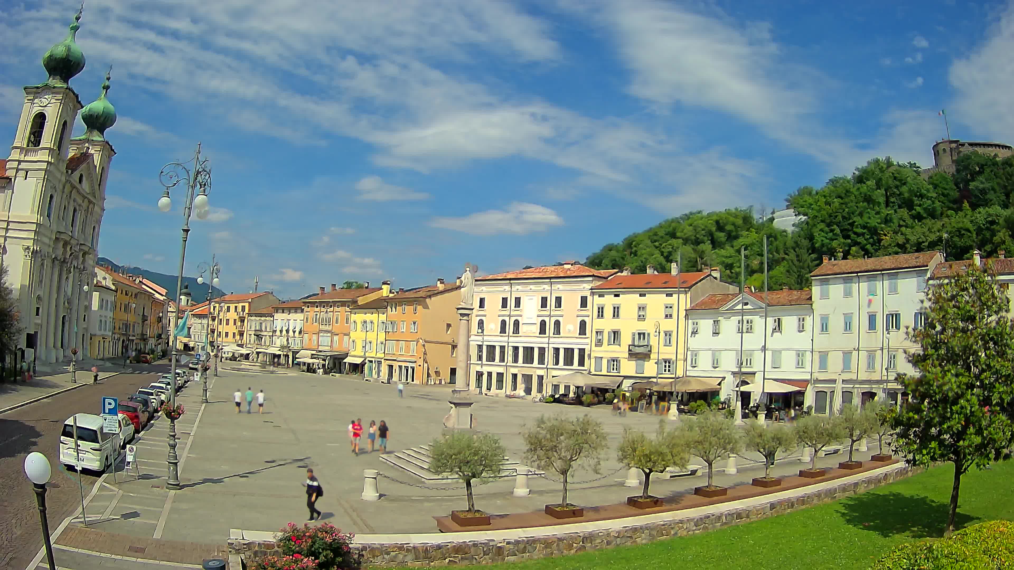 Webcam Gorizia Vittoria square – Church of st. Ignazio